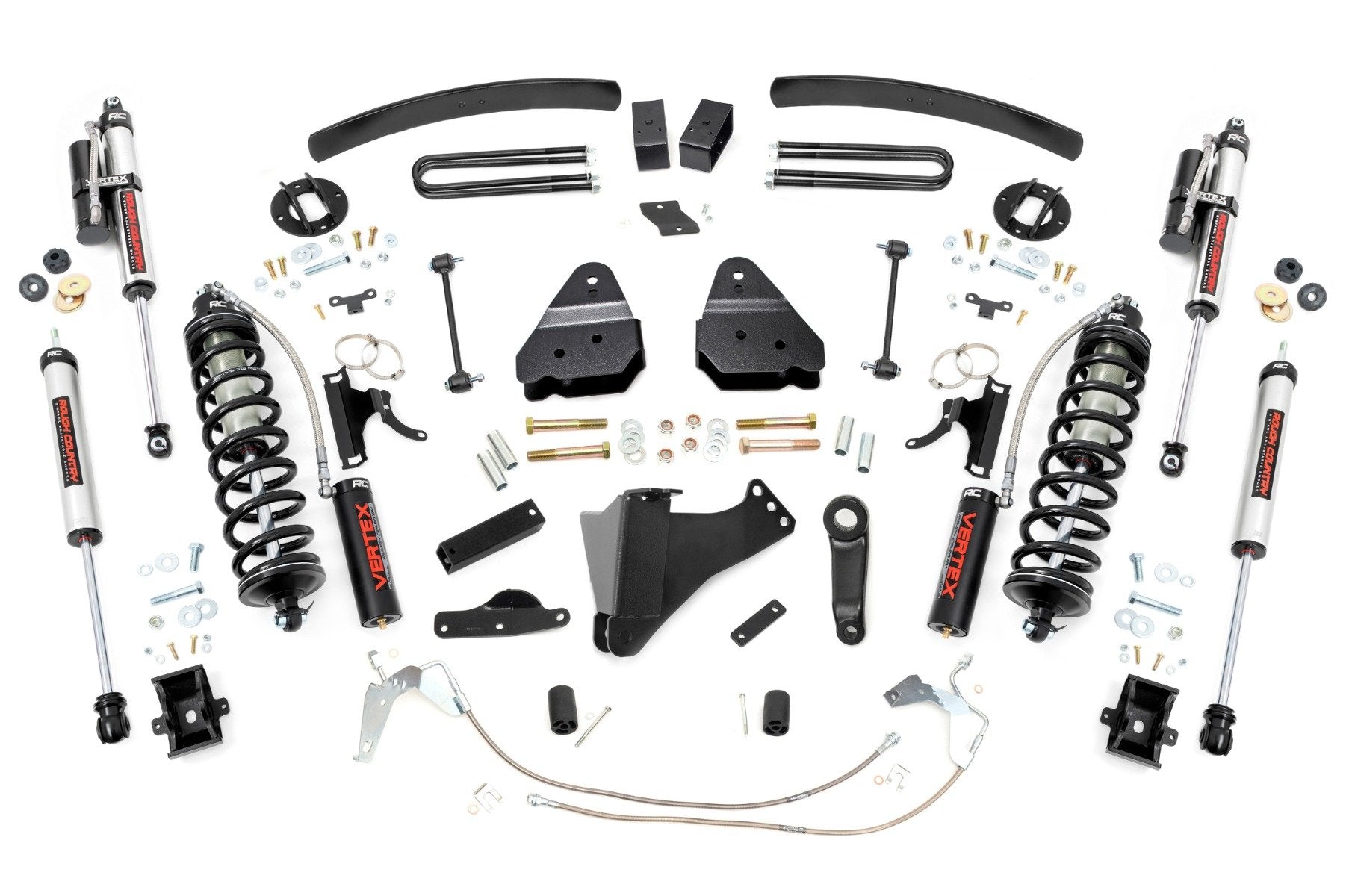 Rough Country 6" Lift Kit Gas C/O Vertex for Ford Super Duty 4WD 2008-2010 59759