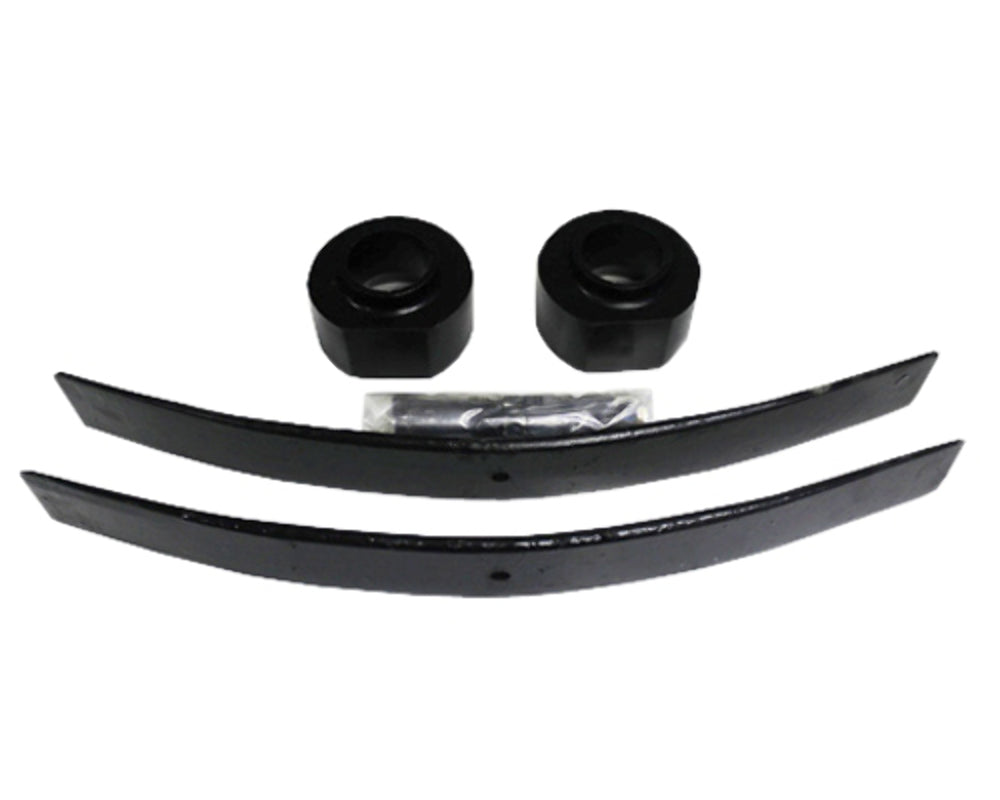Jeep Cherokee XJ 2" Lift Kit 4WD/2WD 1984-2001 w/ Chrysler 8.25 U-bolts -1
