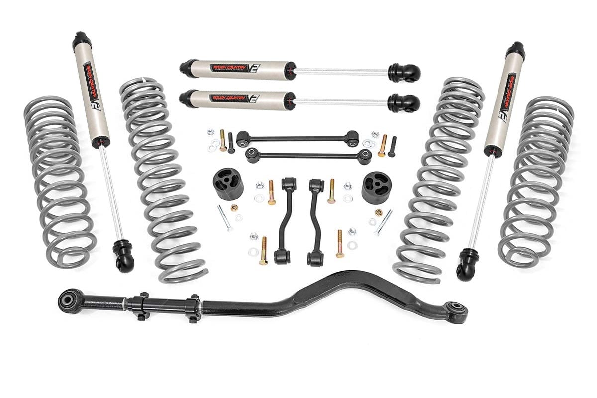 Rough Country 3.5 Inch Lift Kit Springs V2 for Jeep Gladiator JT 4wd 20-25 64970