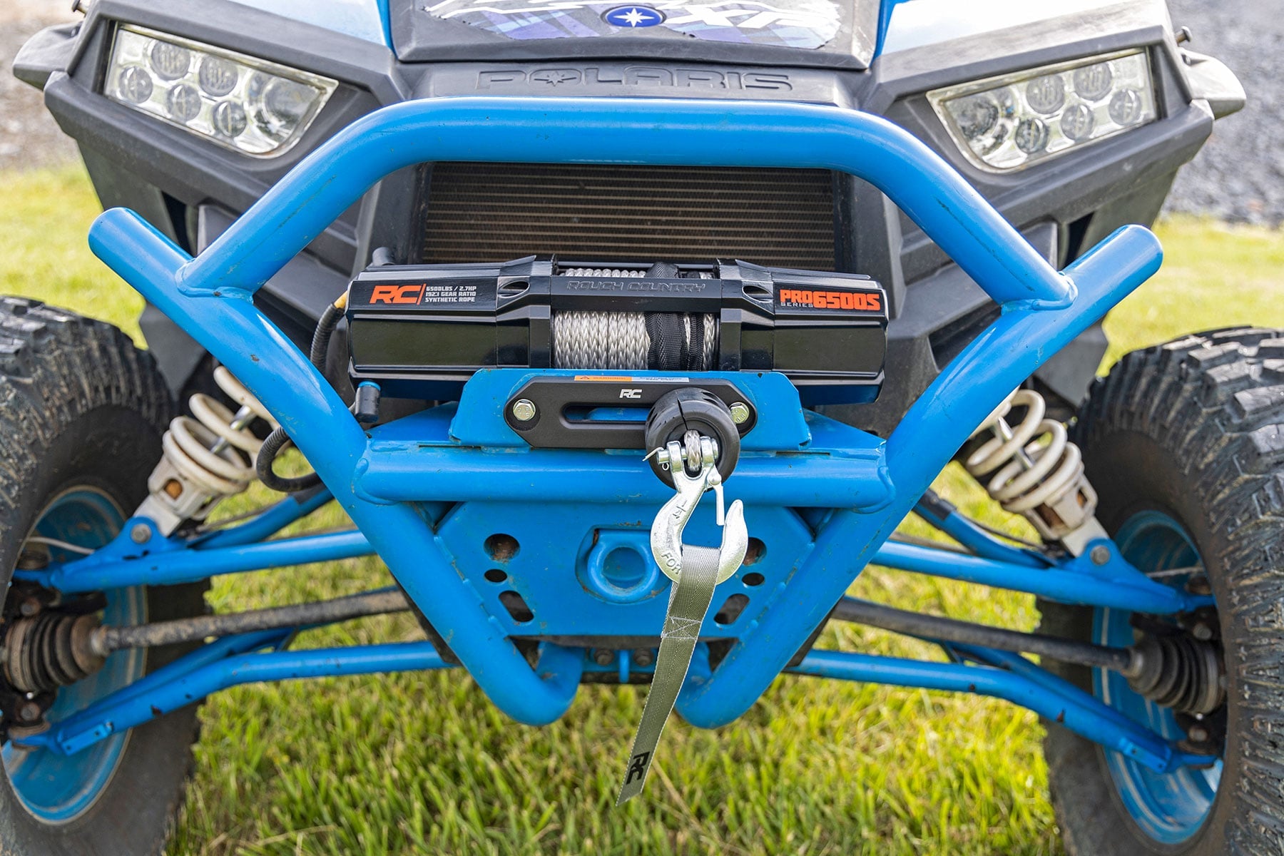 Rough Country 6500-LB Winch UTV Synthetic Rope RS6500SA