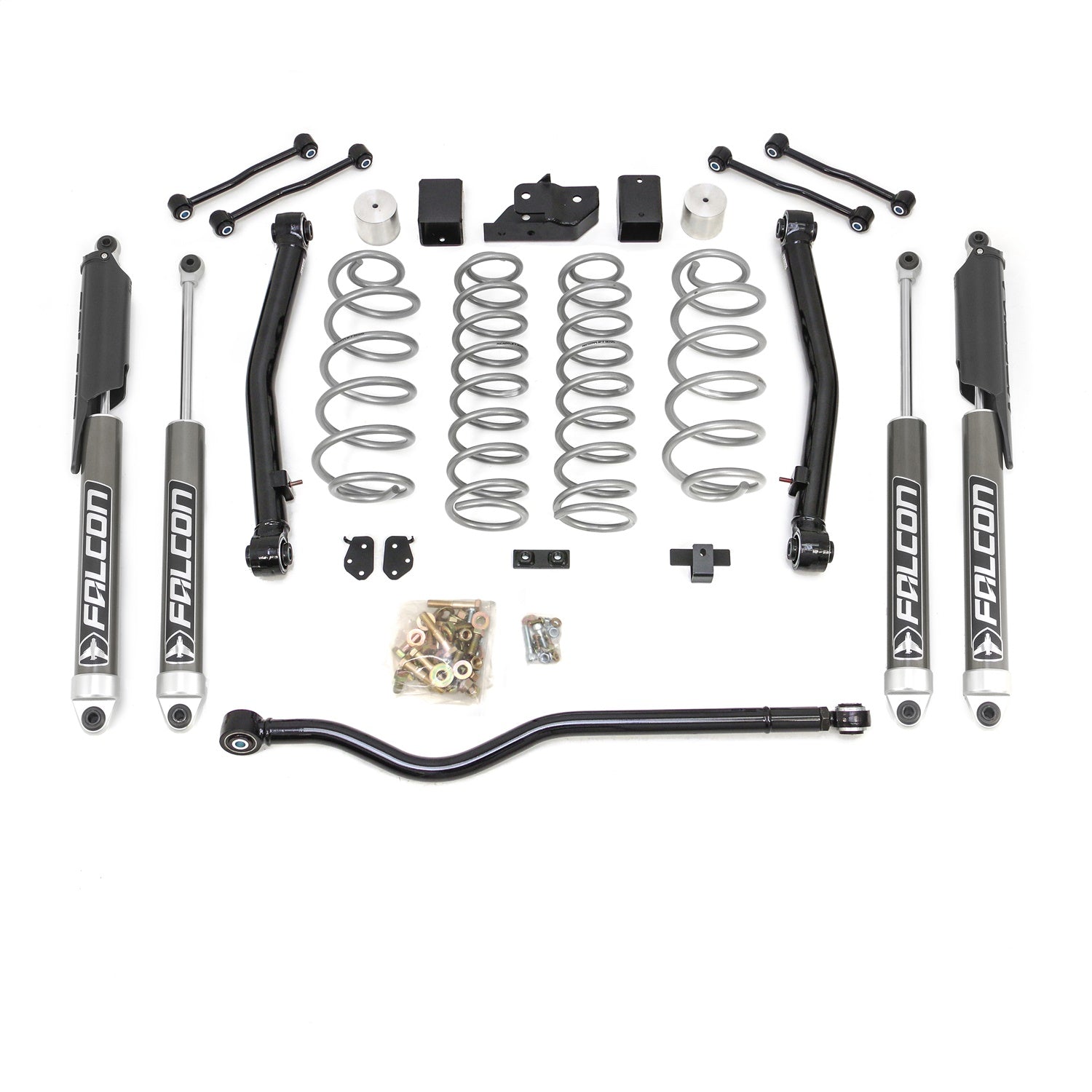 ReadyLift Terrain Flex 2-Arm Kit & Falcon 2.1 Shocks 18-23 for Jeep JL Wrangler -1