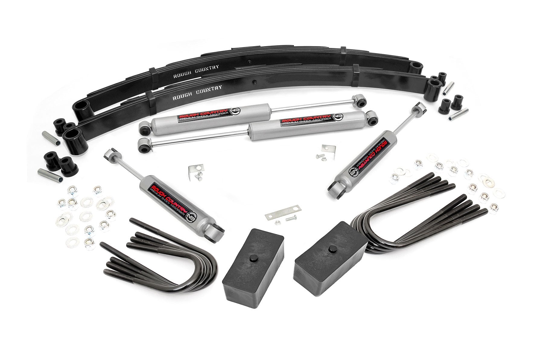 Rough Country 2" Lift Kit Rear Blocks Chevy/GMC C20/K20 C25/K25 Truck 73-76 26730