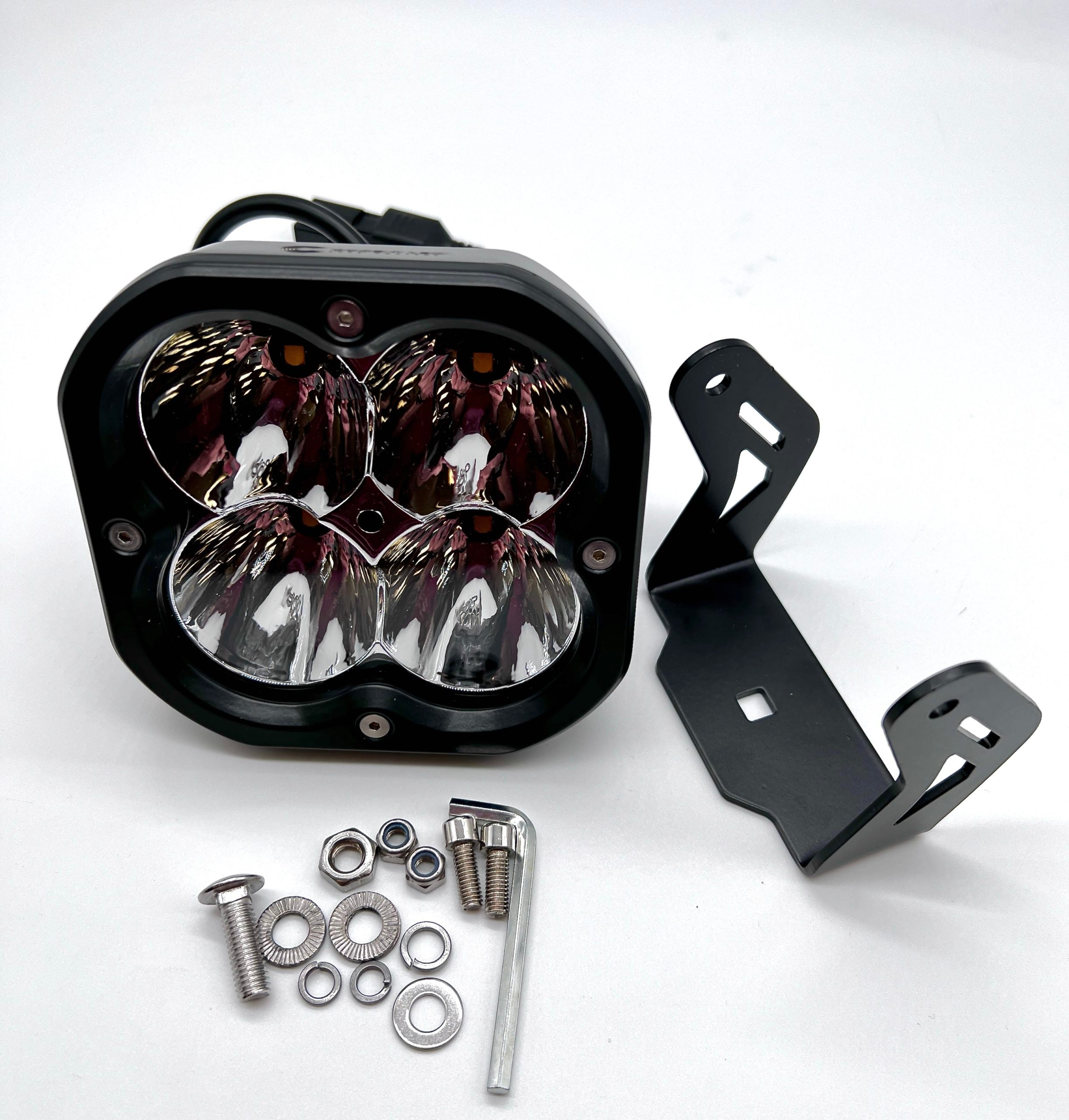 Code 4 LED 5 inch 80 watt Clear Pod light, Spot pattern (C4-W-0580-S)