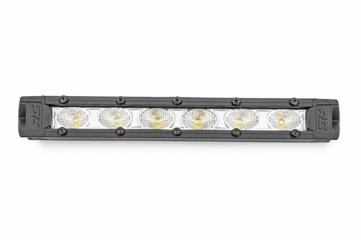 Rough Country 6in Cree LED Light Bars Chrome Series by (Pair) 70406A