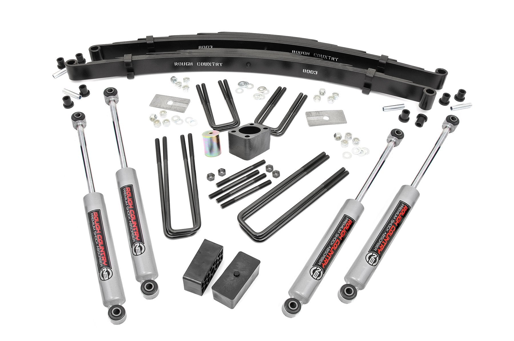 Rough Country 4in for Dodge Suspension Lift Kit Dana 60 301.20