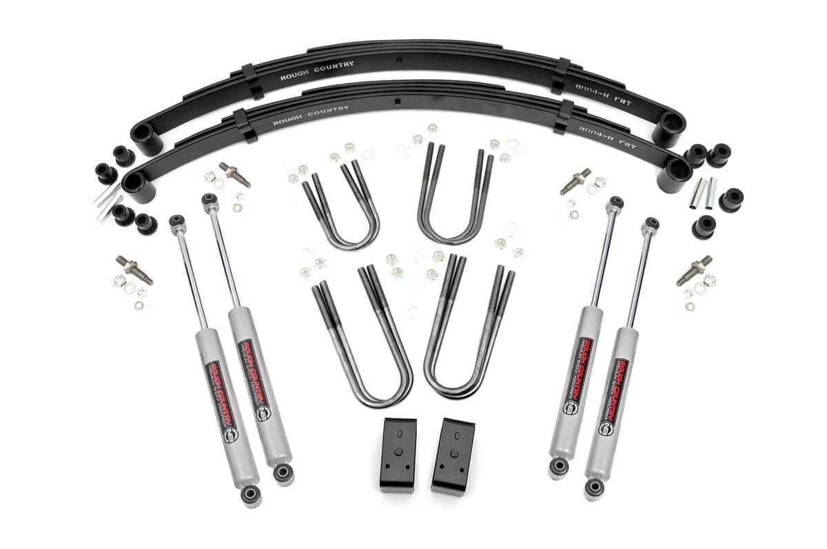 Rough Country 3" Suspension Lift Kit For Jeep SJ Cherokee/Wagoneer J10 & J20