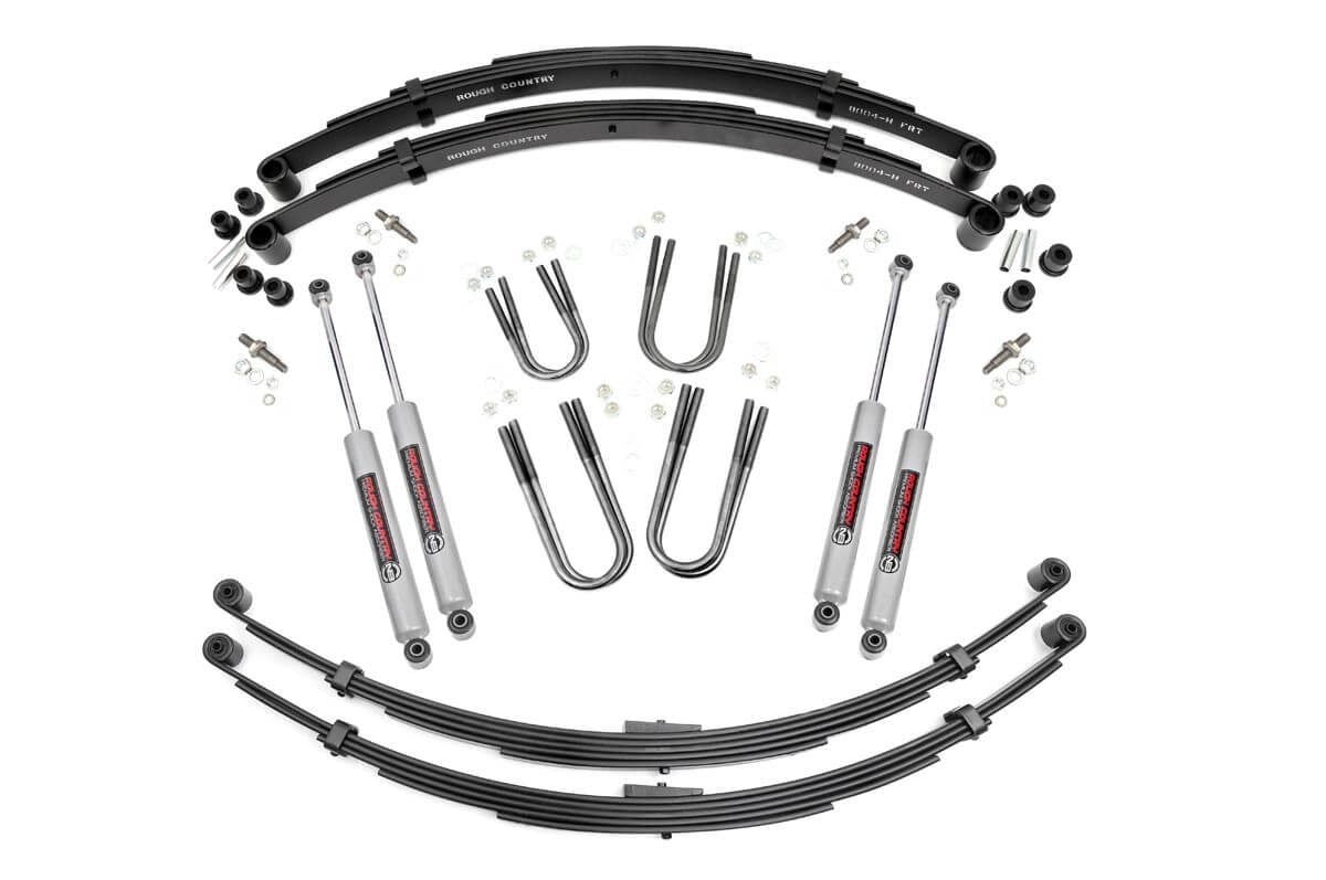 Rough Country 3" Lifted Rear Springs For Jeep Grand Wagoneer/J10/J20 Truc 64530