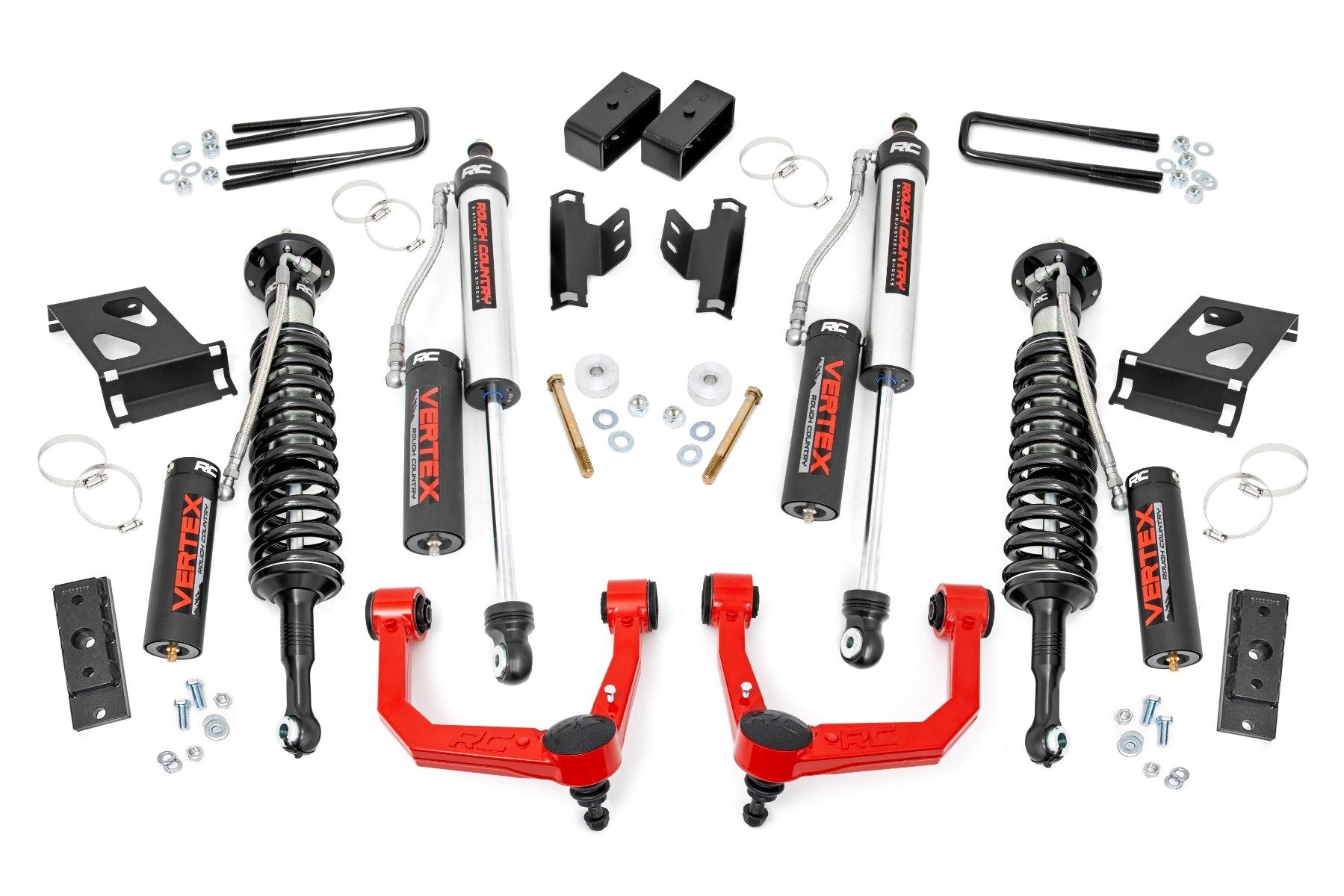 Rough Country 3.5" Suspension Lift Kit for Toyota Tacoma 05-23 UCA Vertex Coil 74250RED