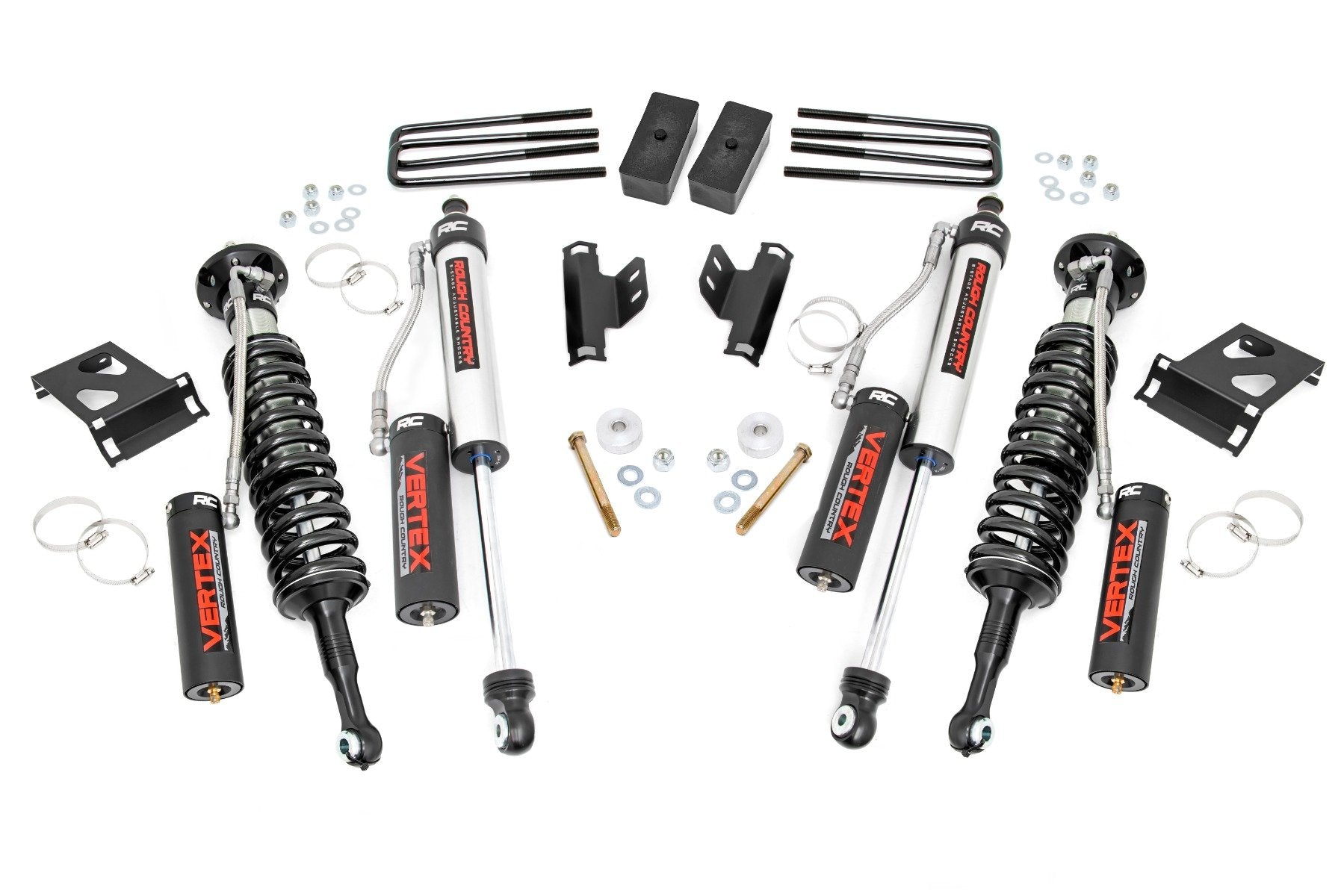 Rough Country 3" Suspension Lift Kit Vertex Coilover For Toyota Tacoma 05-23 74550