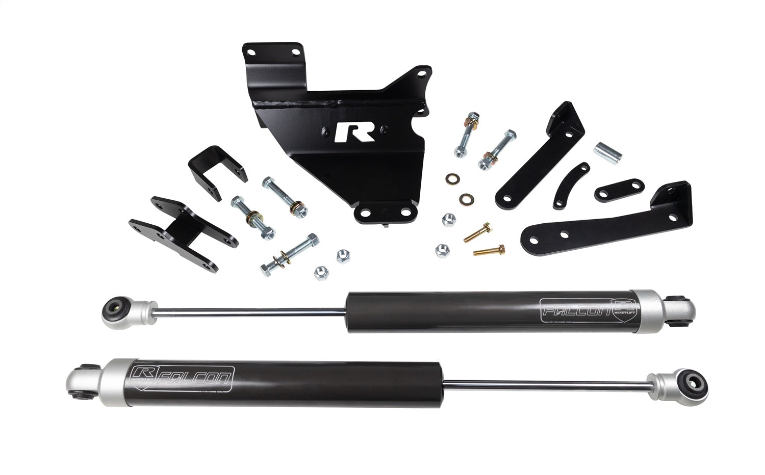 ReadyLift for Ram HD 2500 3500 Dual Steering Stabilizer With Falcon -1