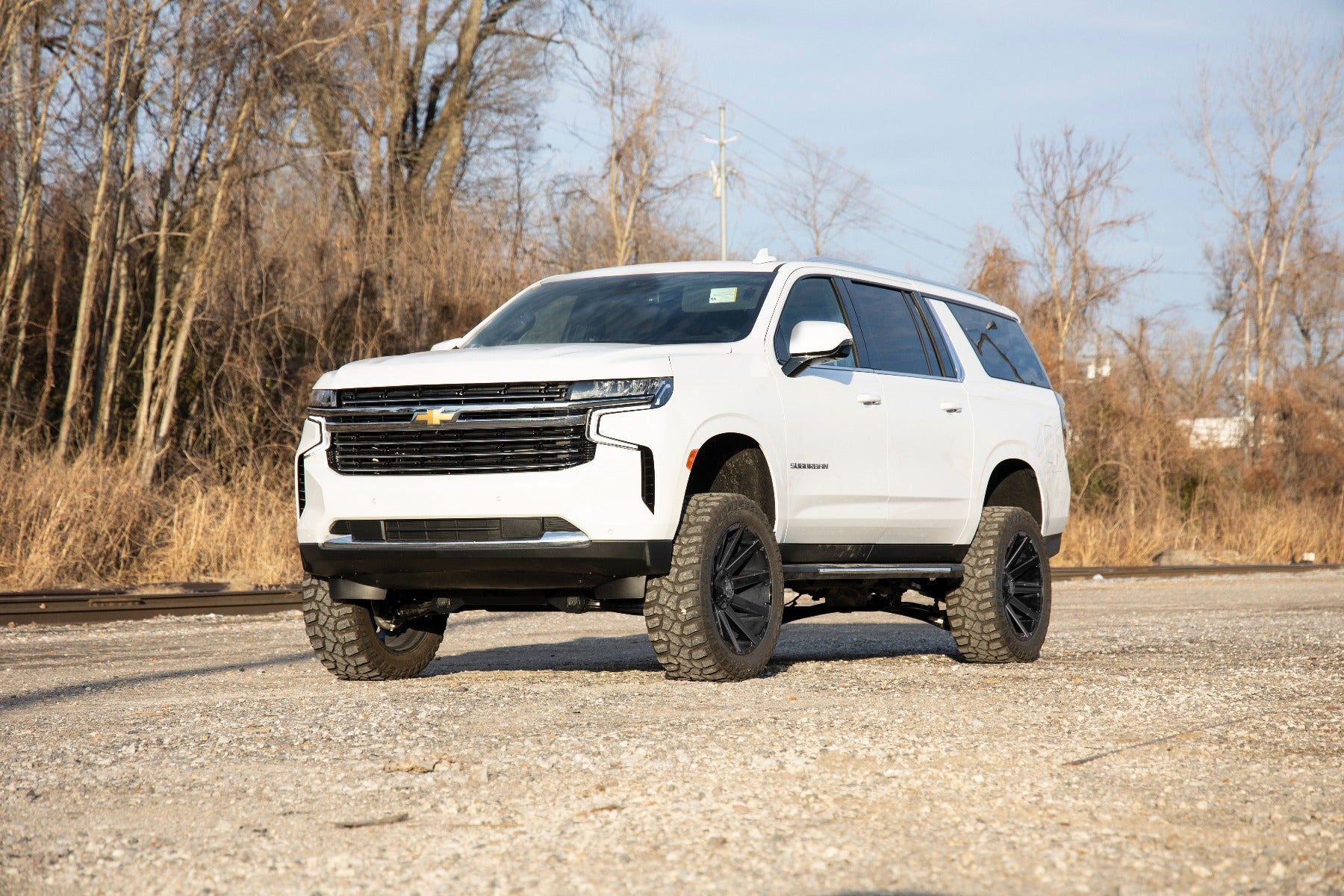 Rough Country 6" Lift Kit N3 Struts Chevy/GMC SUV 1500 4WD 2021-2024 -5