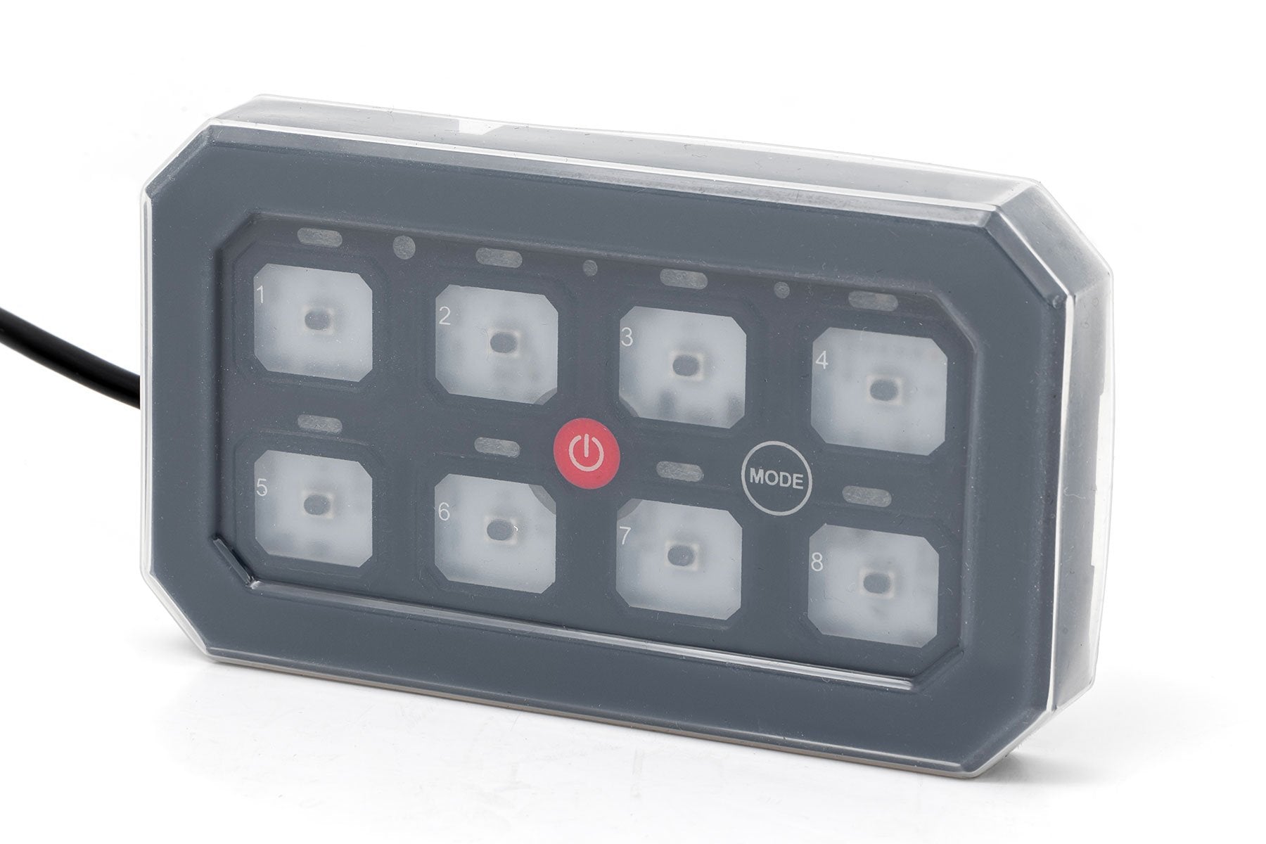 Rough Country 8 Gang Switch Panel | Bluetooth | RGB Backlit Buttons | Multifunction Modes 70975