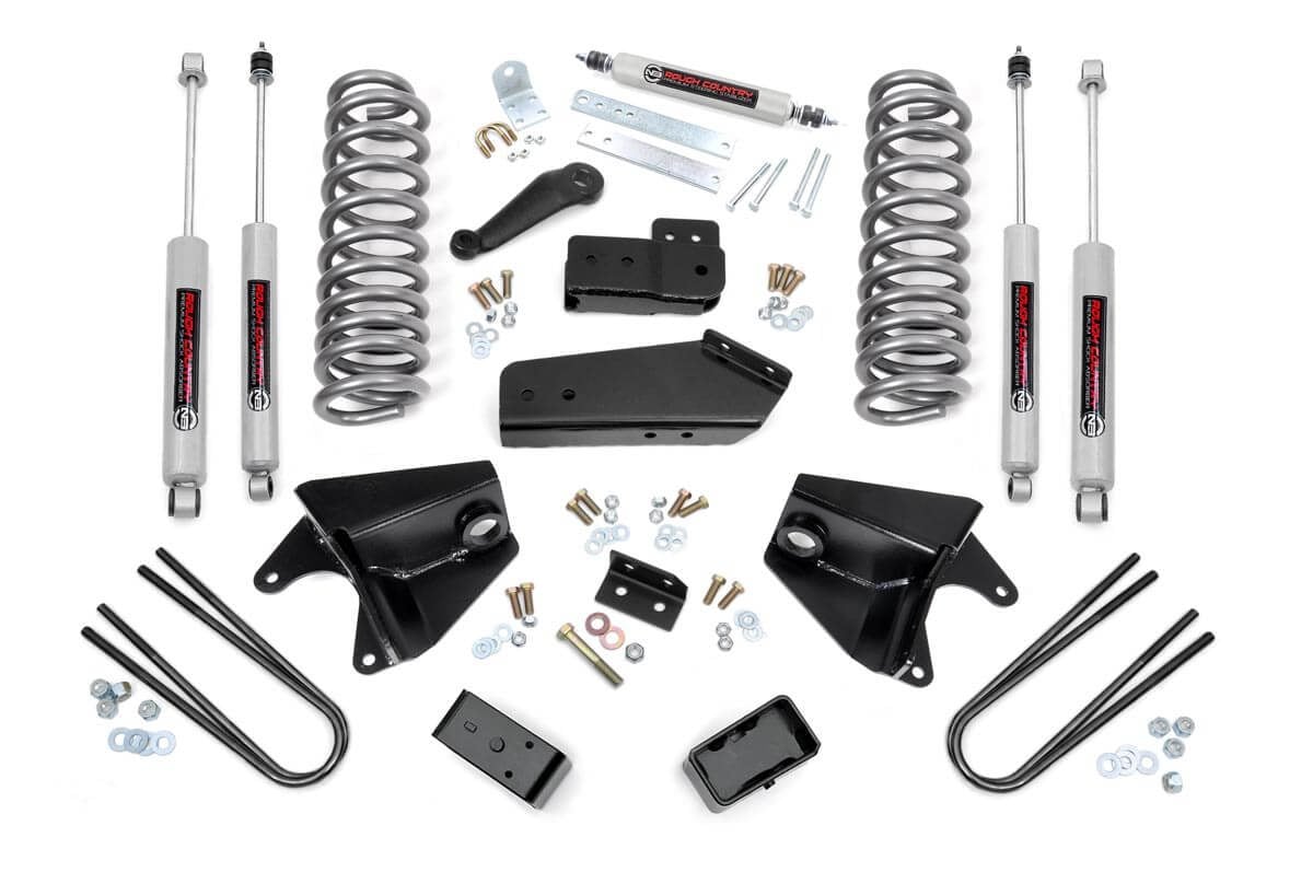 Rough Country 4in Suspension Lift Kit for Ford F150 80-96 2wd 46730