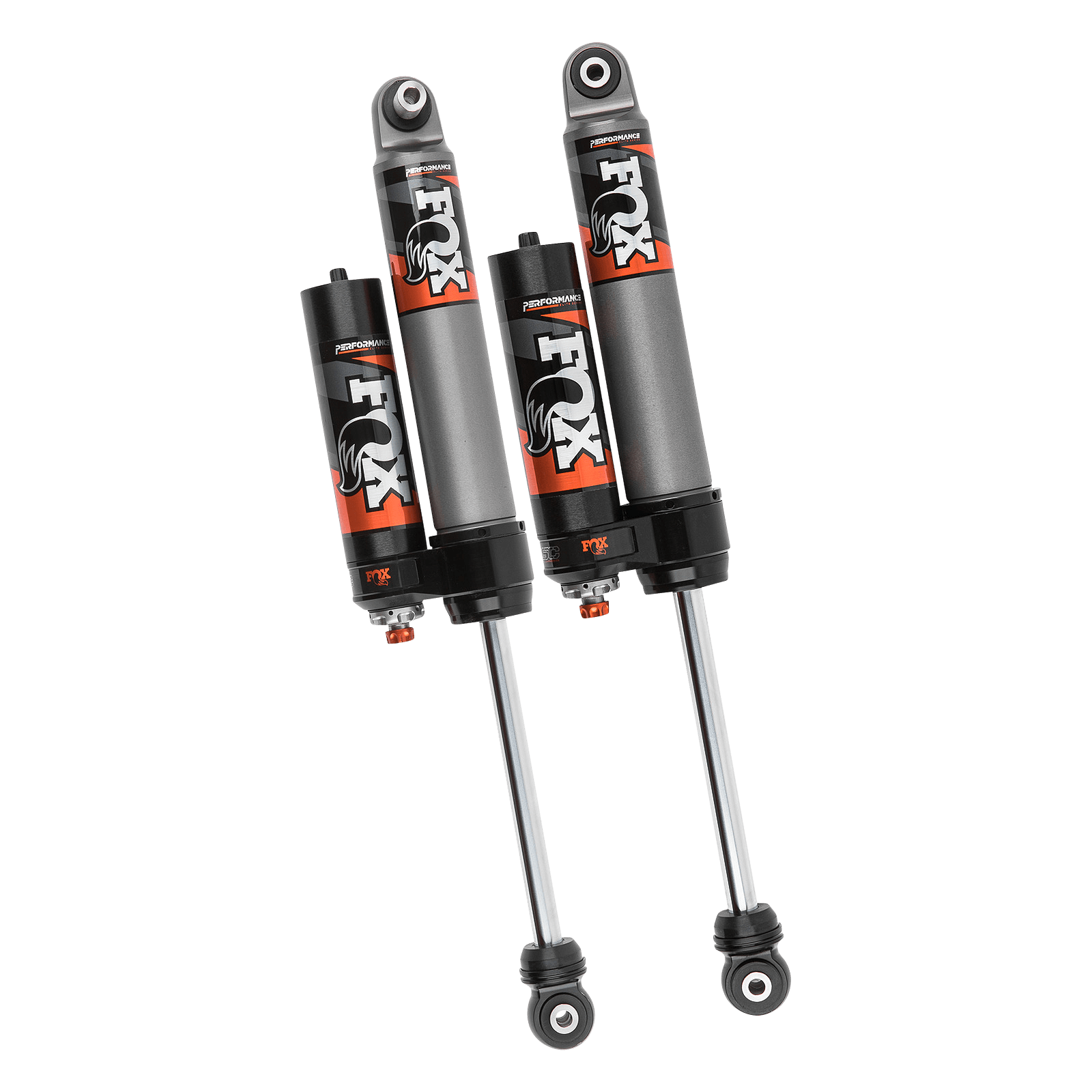 FOX 2.5 Rear Shocks w/ DSC Reservoir | 0-2 Inch Lift | Performance Elite Series | Jeep Wrangler JK (07-18)