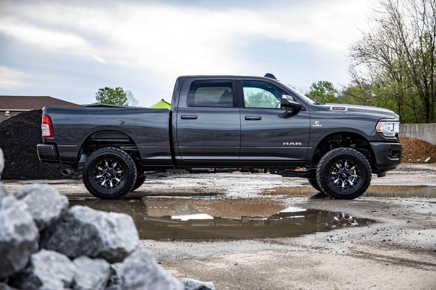 Rough Country 1.75" Leveling Coil Kit for Ram 2500 14-25/3500 13-25 Diesel 4WD 9477