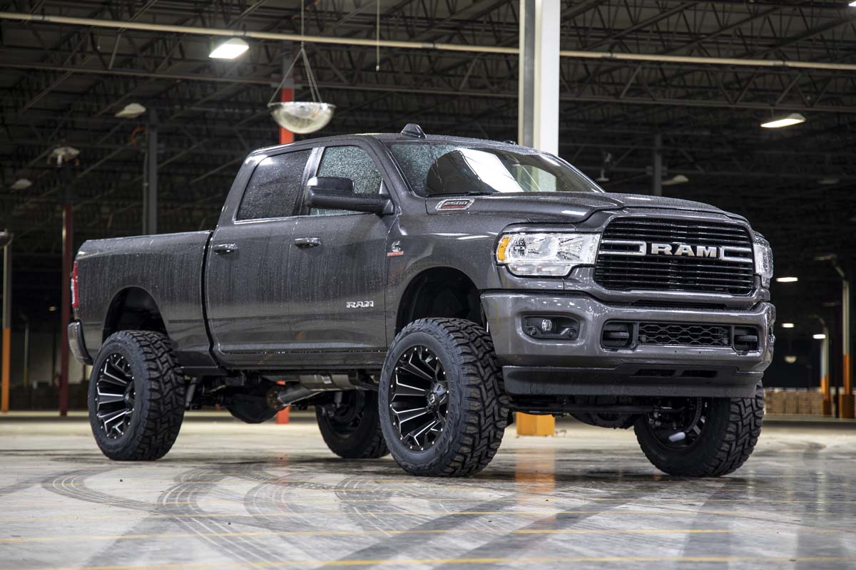 Rough Country for Ram 5" Suspension Lift Kit Radius Arm & V2 19-25 2500 4wd Dsl 36070