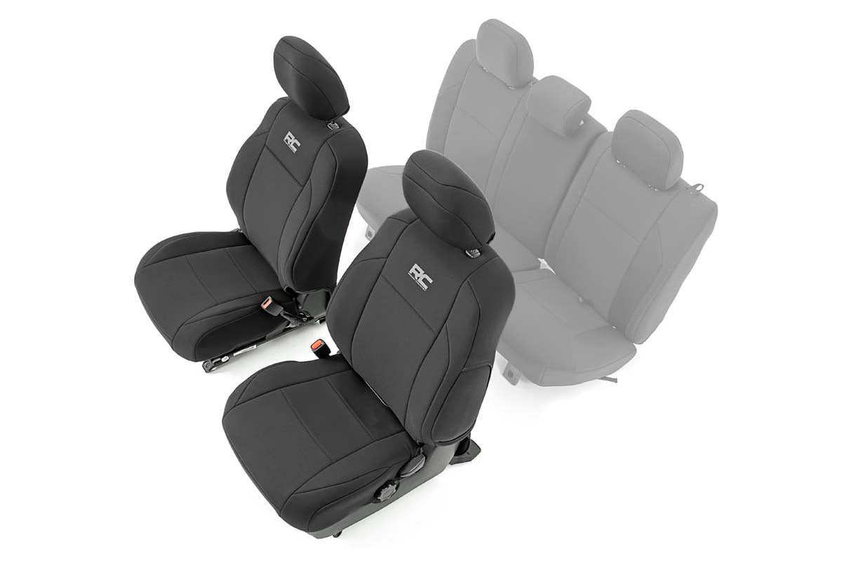 Neoprene Front Seat Covers for Toyota Tacoma 16-23 91030