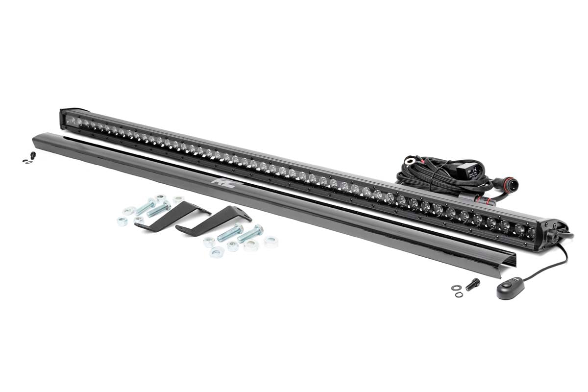 Rough Country 50" Single-Row Lower LED Kit BLK 16-20 Honda Pioneer 92014