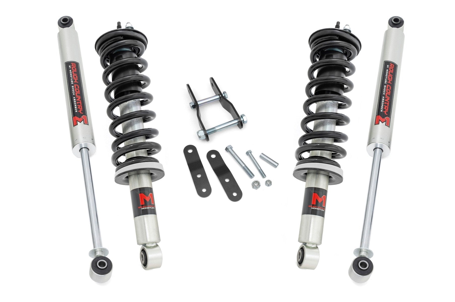 Rough Country 2.5 Inch Lift Kit M1 Struts for Toyota Tacoma 1997-2004 74040