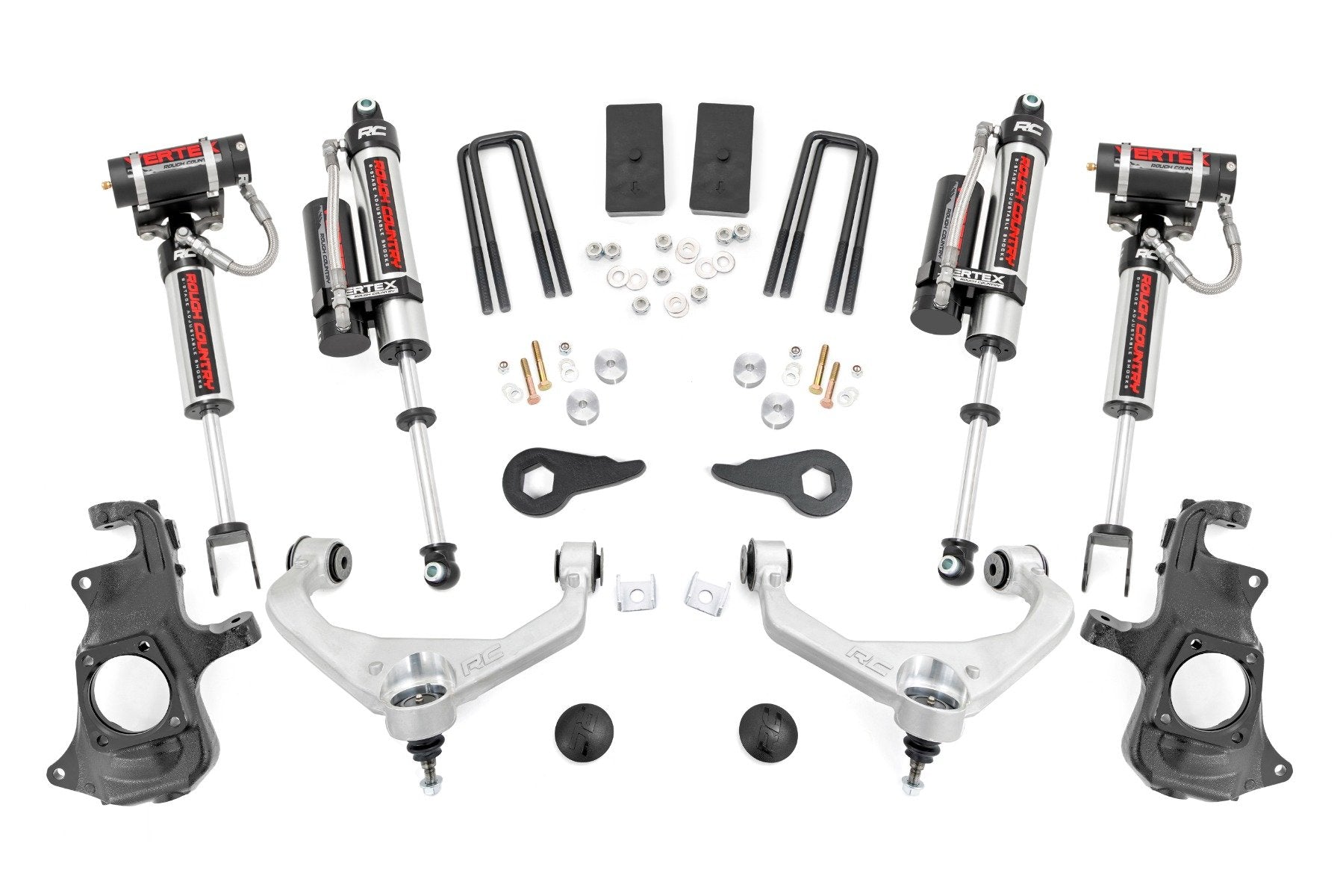 Rough Country 3.5" Lift Knuckle Vertex w/ Overloads Chevy/GMC 2500/3500HD 11-19 97650