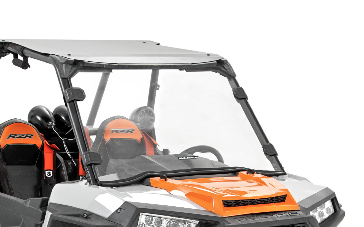 Rough Country Polaris Scratch Resistant Full Windshield 14-18 RZR 900/1000XP 98182010