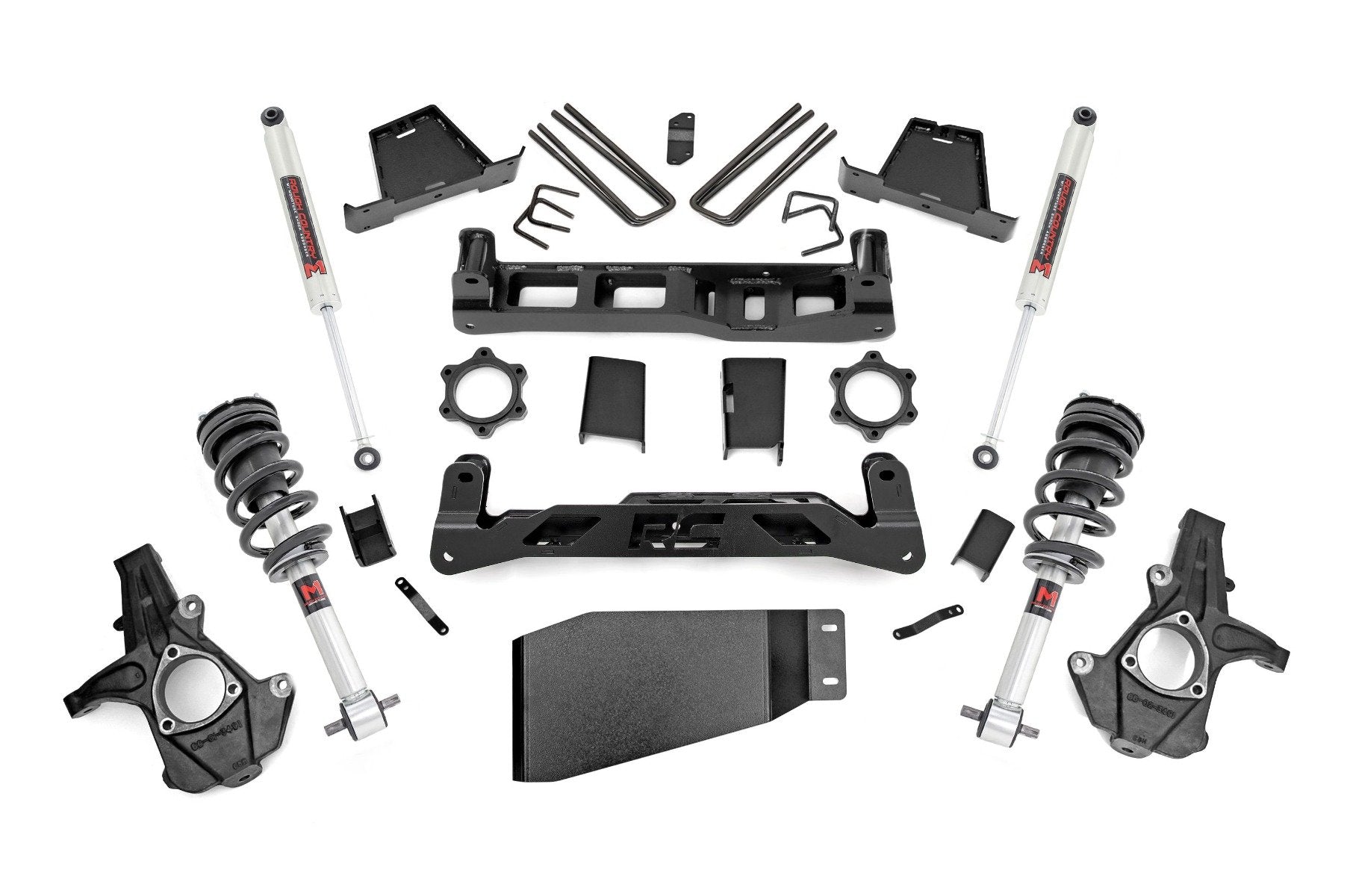 Rough Country 7.5 Inch Lift Kit M1 Struts/M1 Chevy/GMC 1500 07-13 4wd 26440