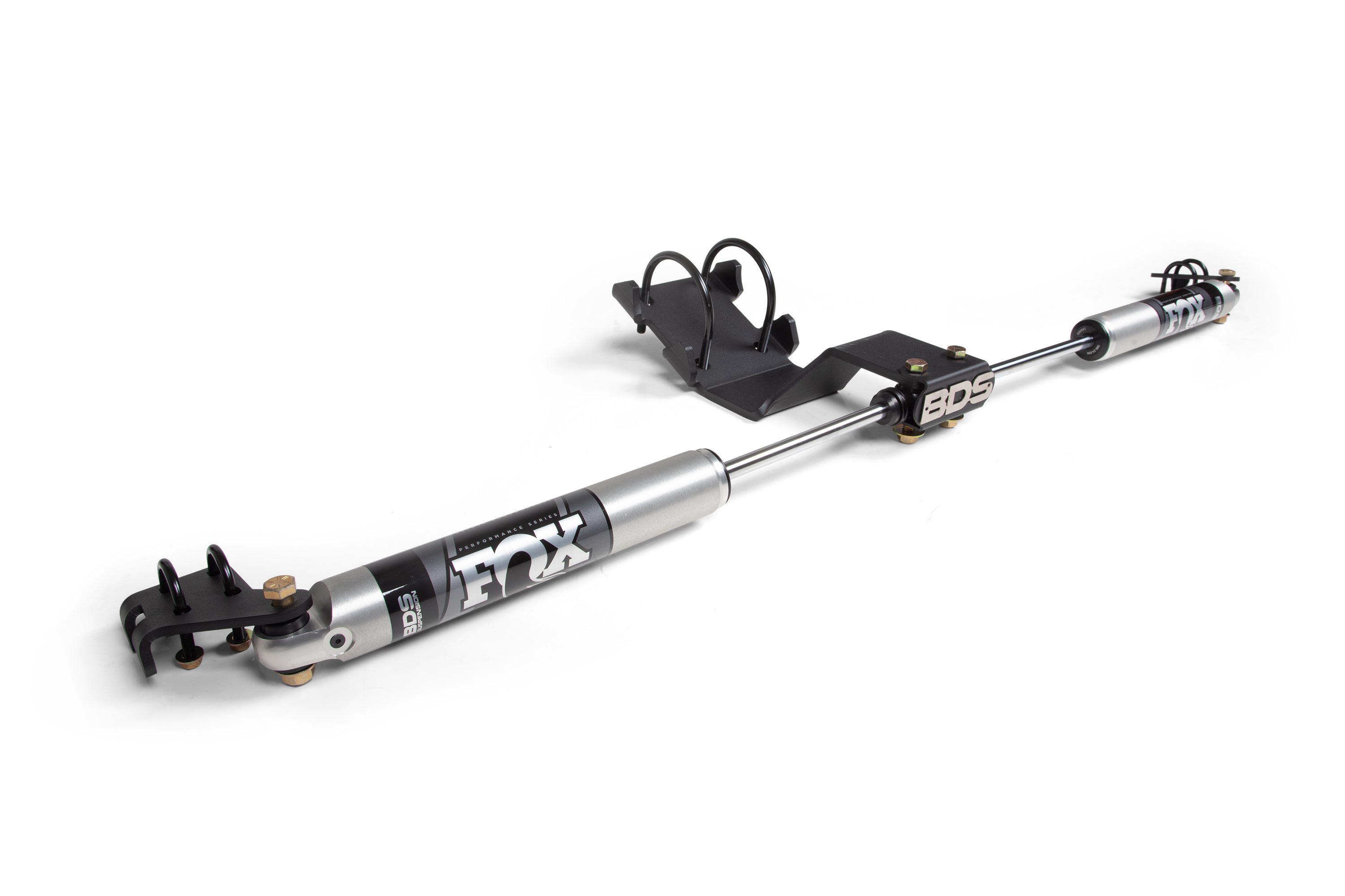 Dual Steering Stabilizer Kit w/ FOX 2.0 Performance Shocks | Fits 0-2 Inch Lift | Ford F250/F350 Super Duty (05-25) 4WD -1