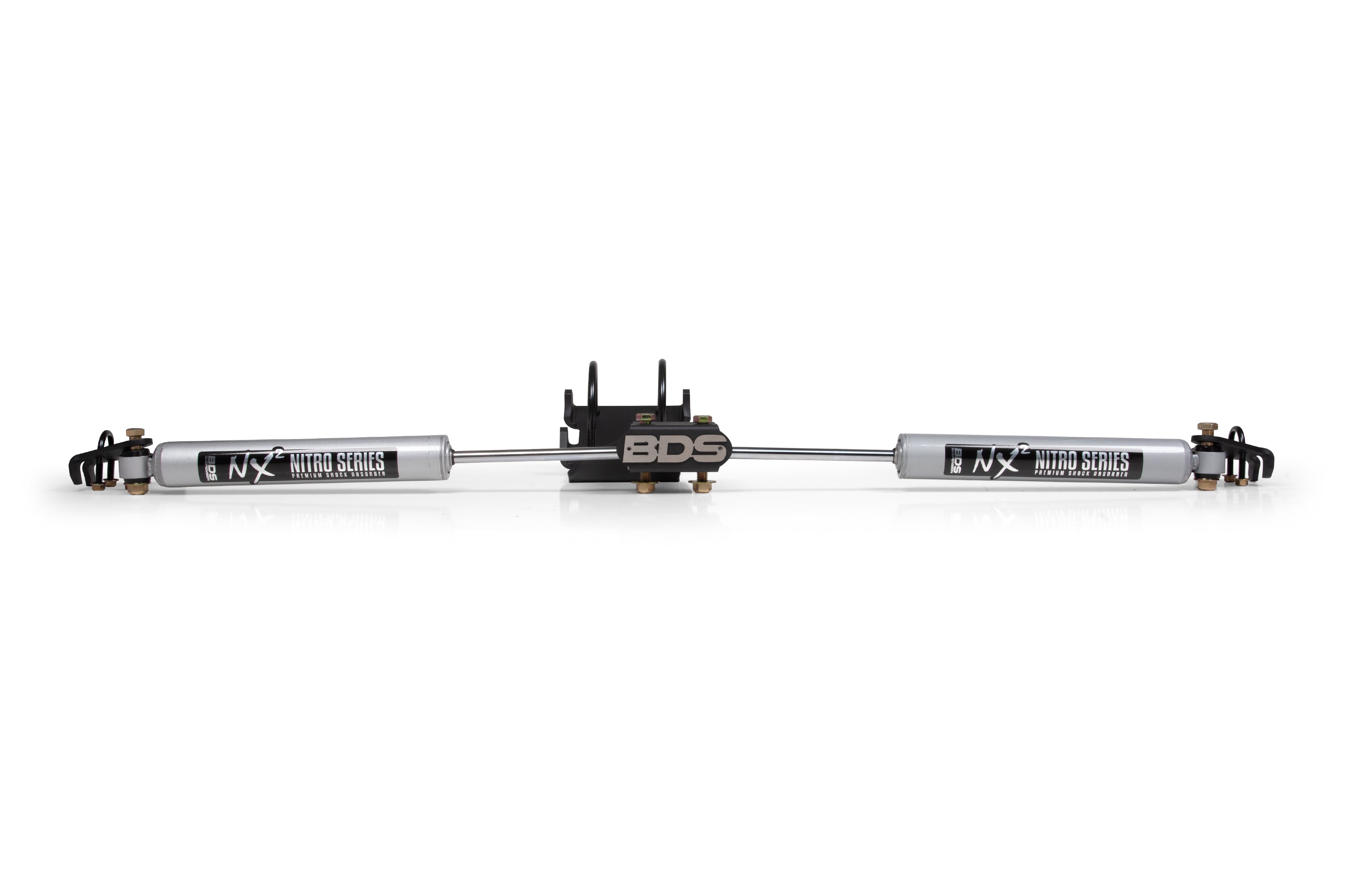 Dual Steering Stabilizer Kit w/ NX2 Shocks | Fits 0-2 Inch Lift | Ford F250/F350 Super Duty (05-25) 4WD -1