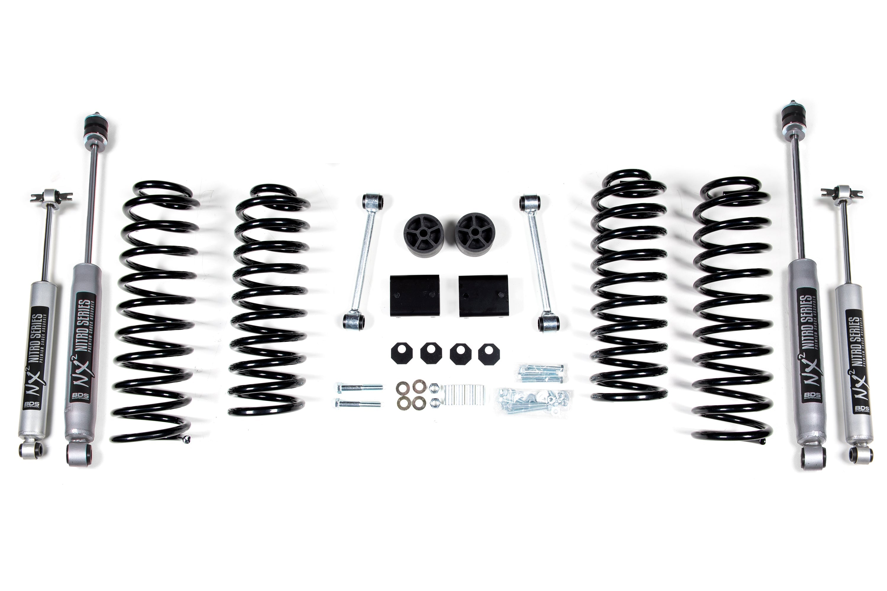 2 Inch Lift Kit | Coil Spring | Jeep Wrangler JK (07-11) 4-Door -1