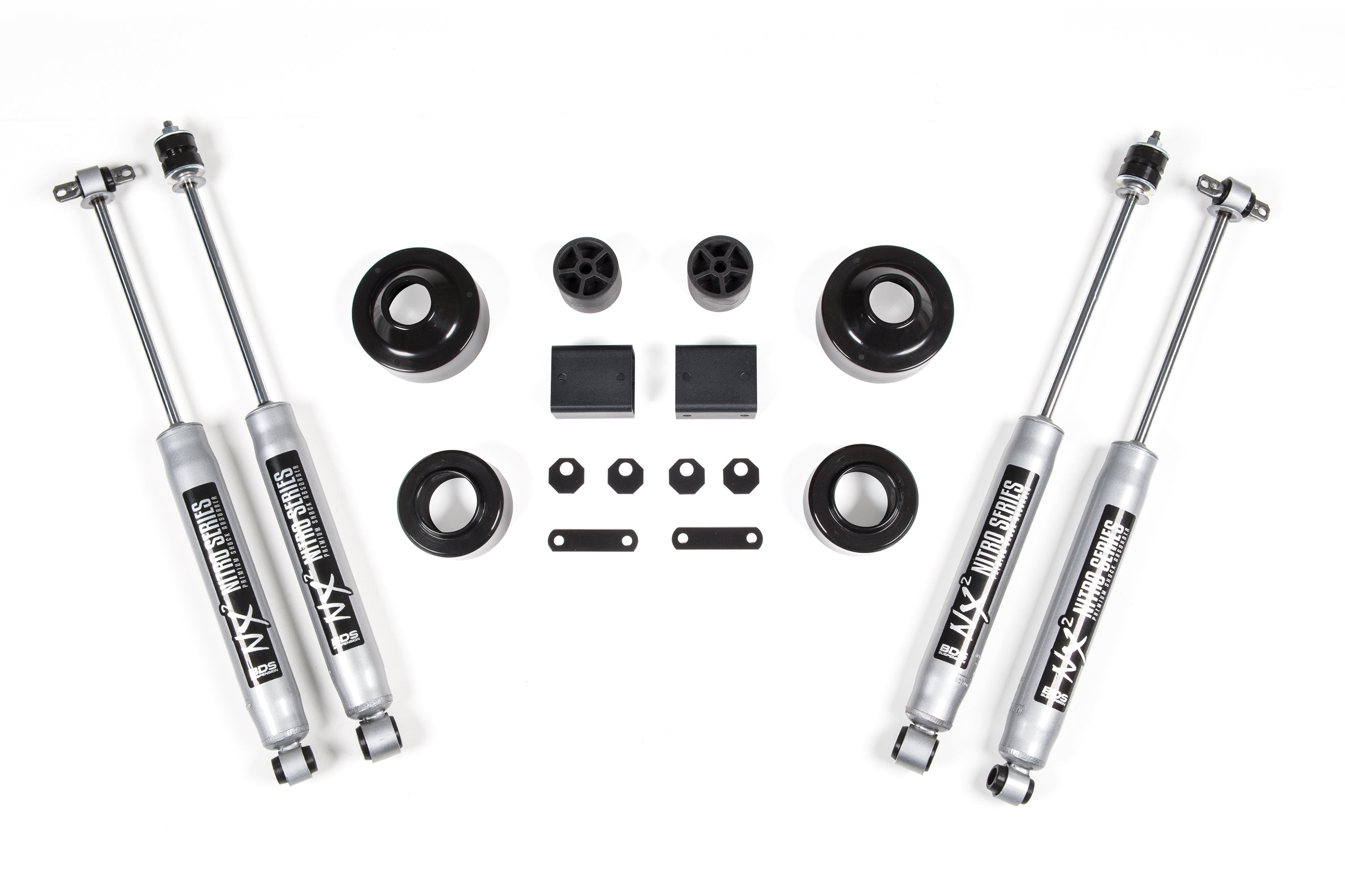 2 Inch Lift Kit | Coil Spacer | Jeep Wrangler JK (07-18) 2/4-Door -1
