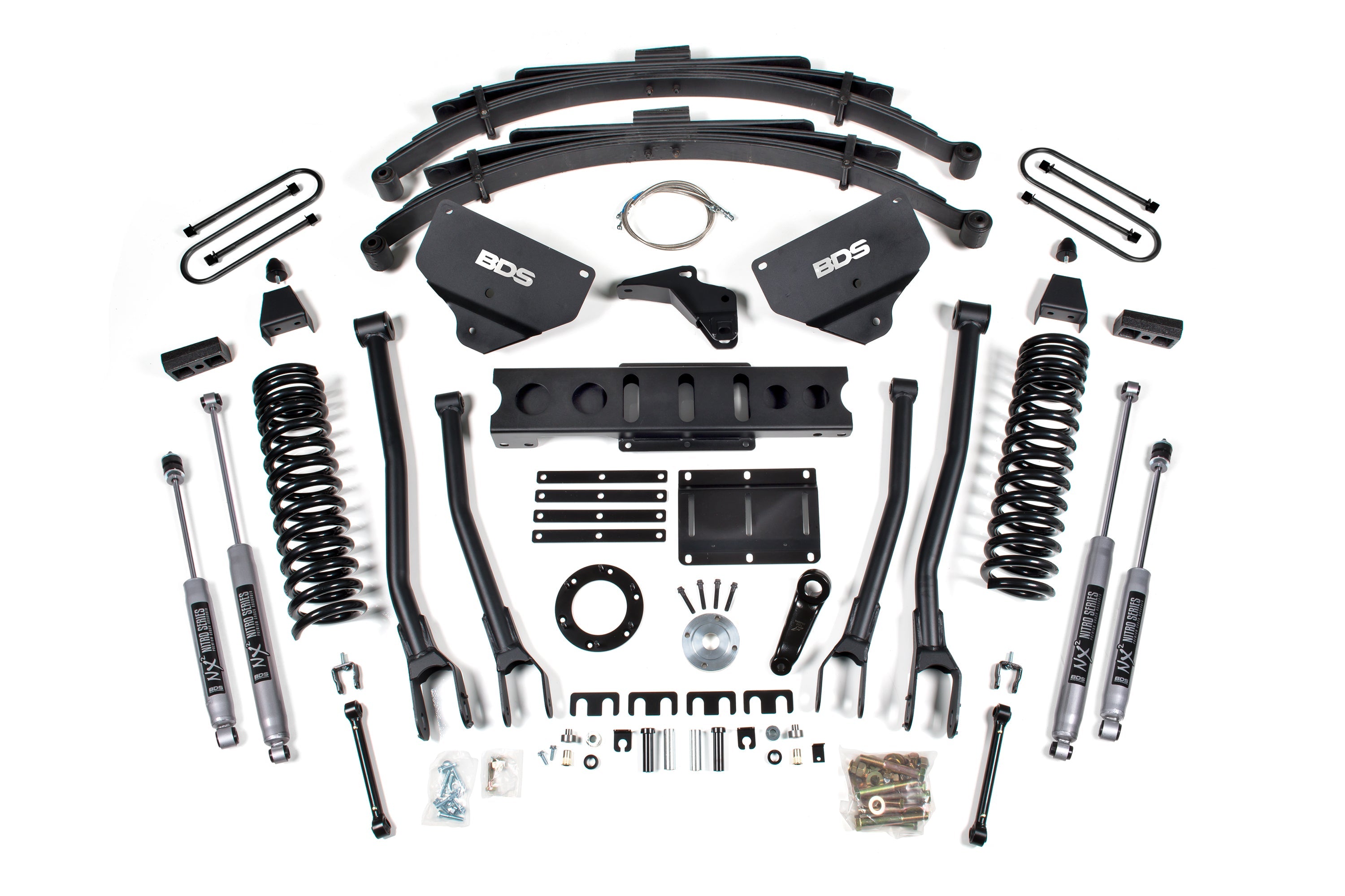 8 Inch Lift Kit w/ 4-Link | Ram 3500 (13-18) 4WD | Diesel -3
