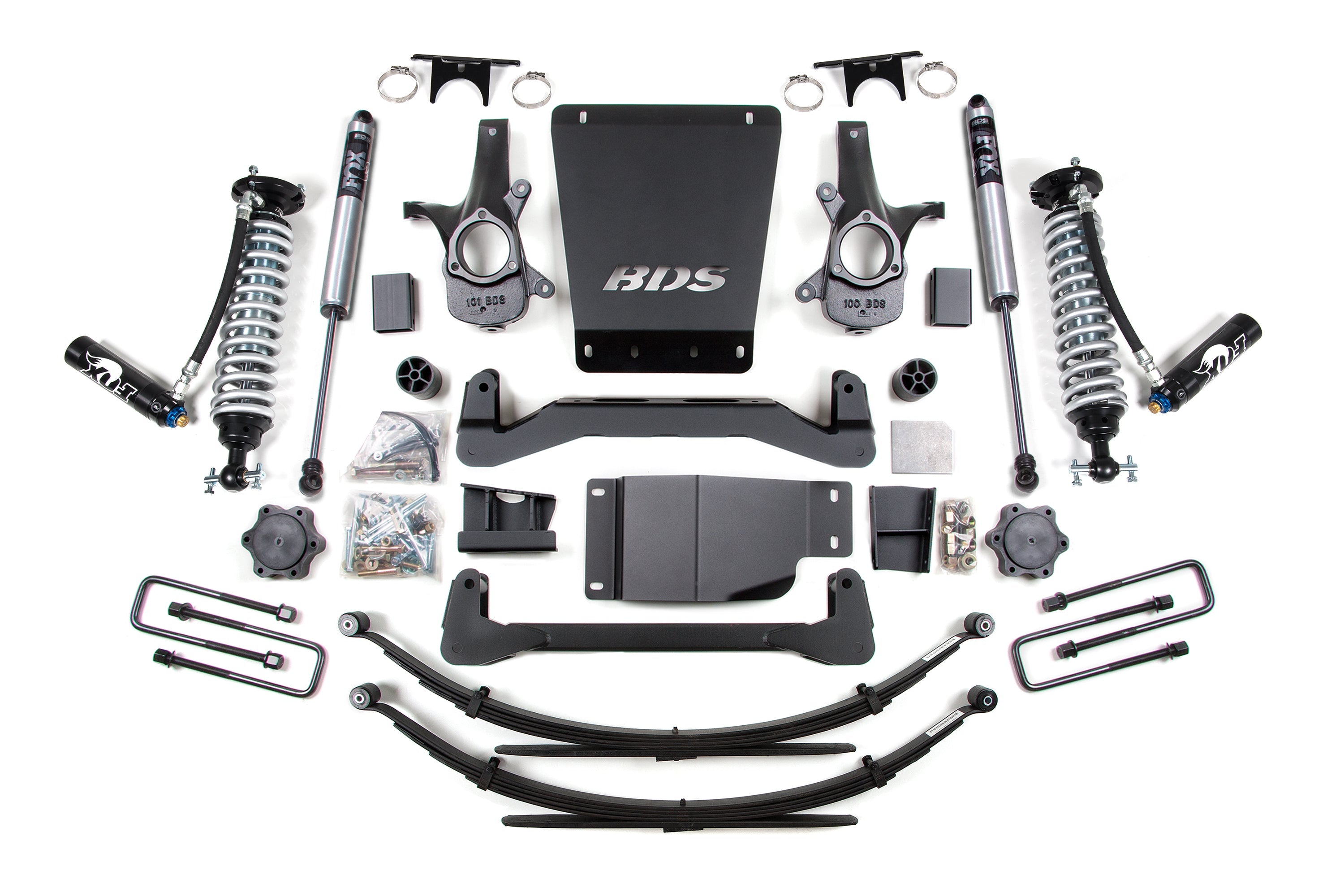4 Inch Lift Kit | FOX 2.5 Coil-Over | Chevy Silverado or GMC Sierra 1500 (07-13) 4WD -3