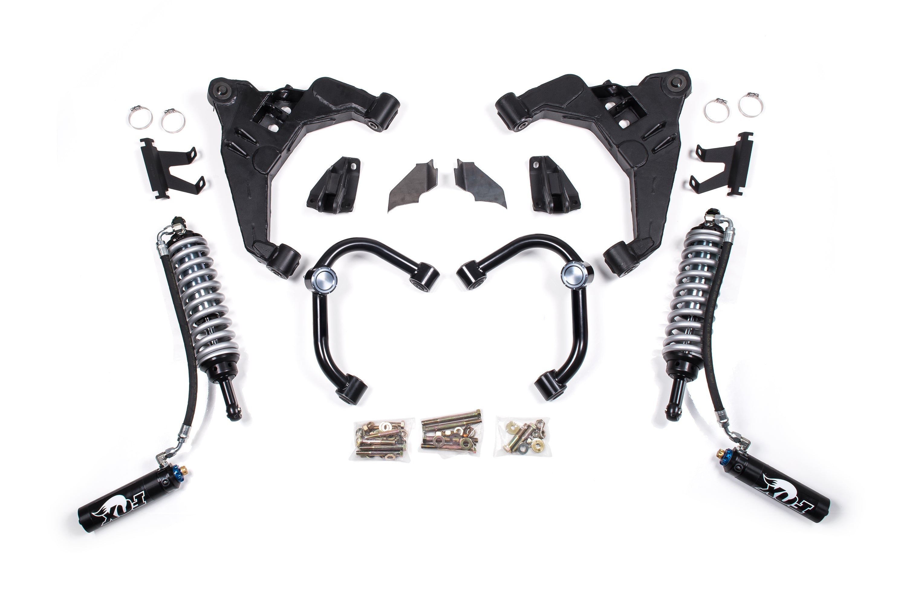 FOX 2.5 Coil-Over Conversion Upgrade - 6.5 Inch Lift | Factory Series | Chevy Silverado or GMC Sierra 2500HD/3500HD (11-19) 4WD | Diesel -1