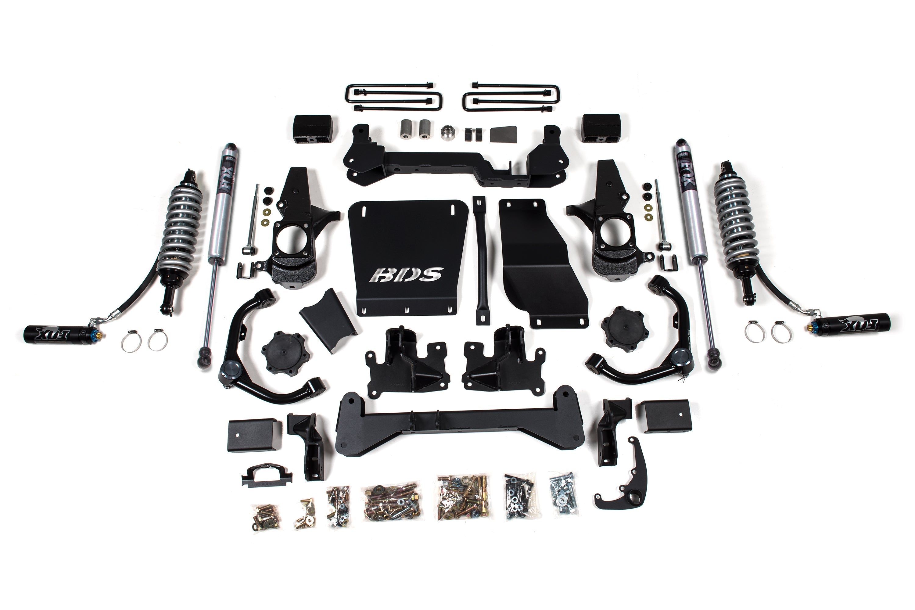 4.5 Inch Lift Kit | FOX 2.5 Coil-Over Conversion | Chevy Silverado or GMC Sierra 2500HD/3500HD (01-10) | Diesel -1