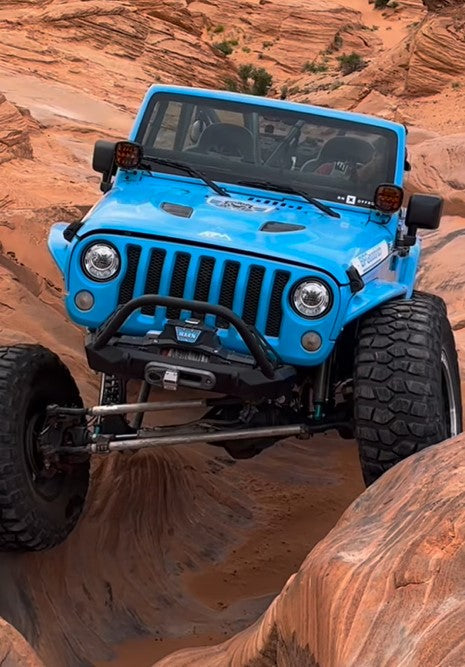 Inferno Front Winch Bumper with Flat Top Stinger | Jeep Wrangler JK -13