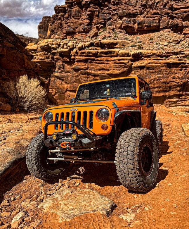 Inferno Front Winch Bumper with Flat Top Stinger | Jeep Wrangler JK -15