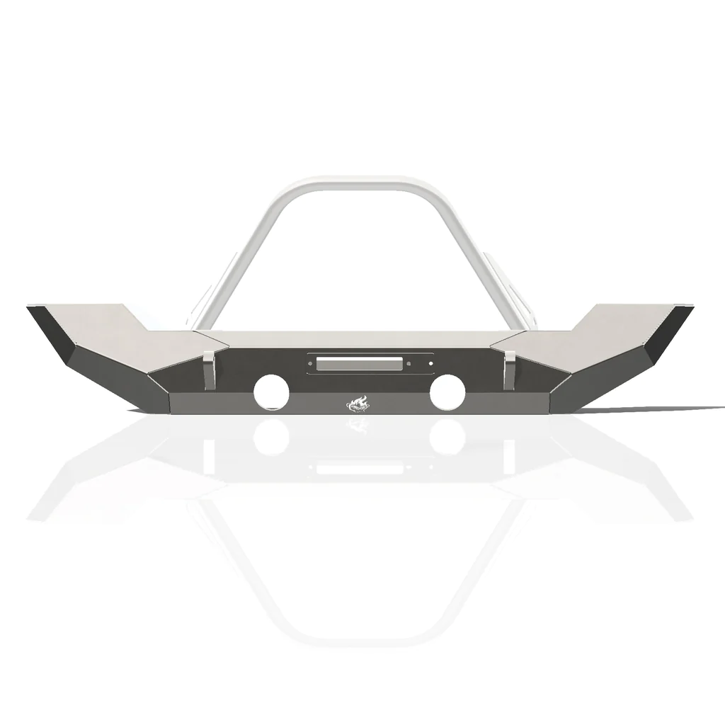 Pyro Full-width Front Bumper - Steel | Jeep Wrangler JL / Gladiator JT -3