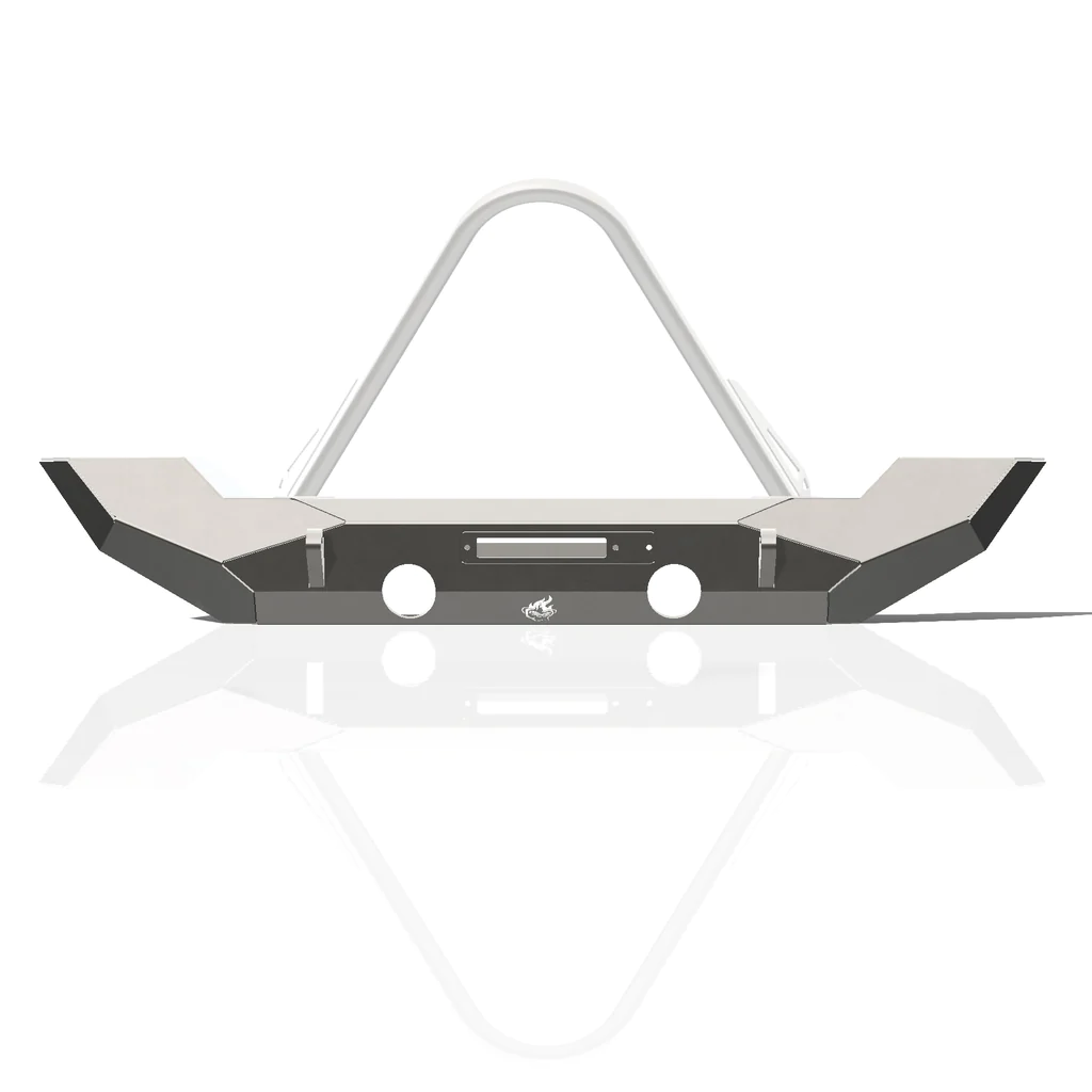 Pyro Full-width Front Bumper - Steel | Jeep Wrangler JL / Gladiator JT -4