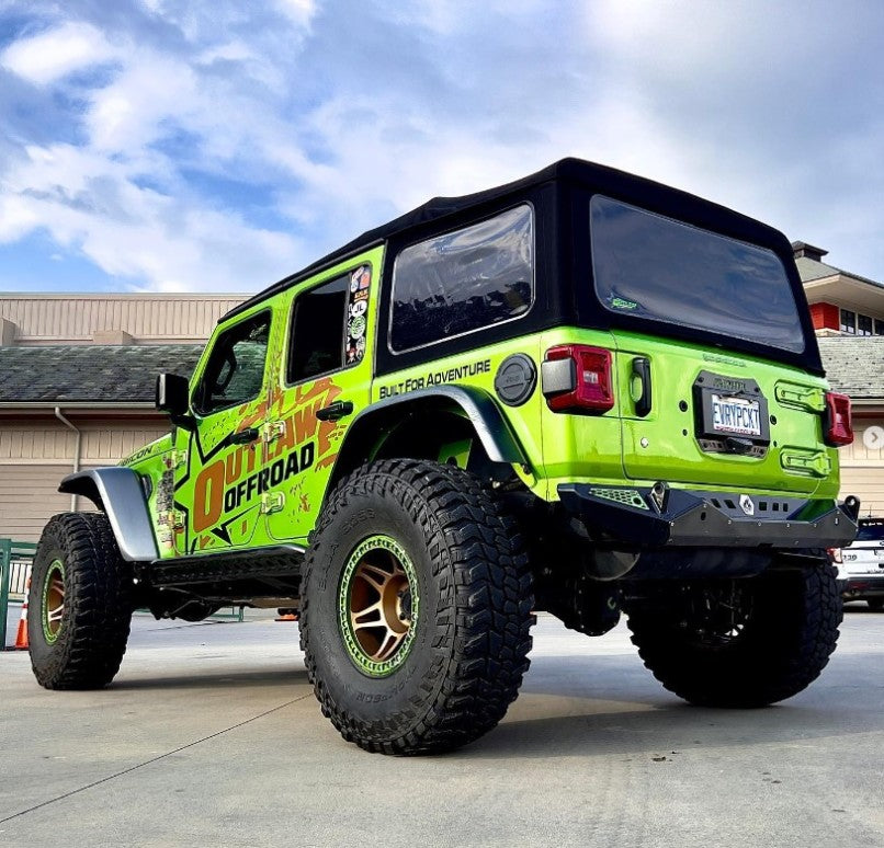 Blaze Rear Bumper - w/o Lightbar cutout | Jeep Wrangler JL -5