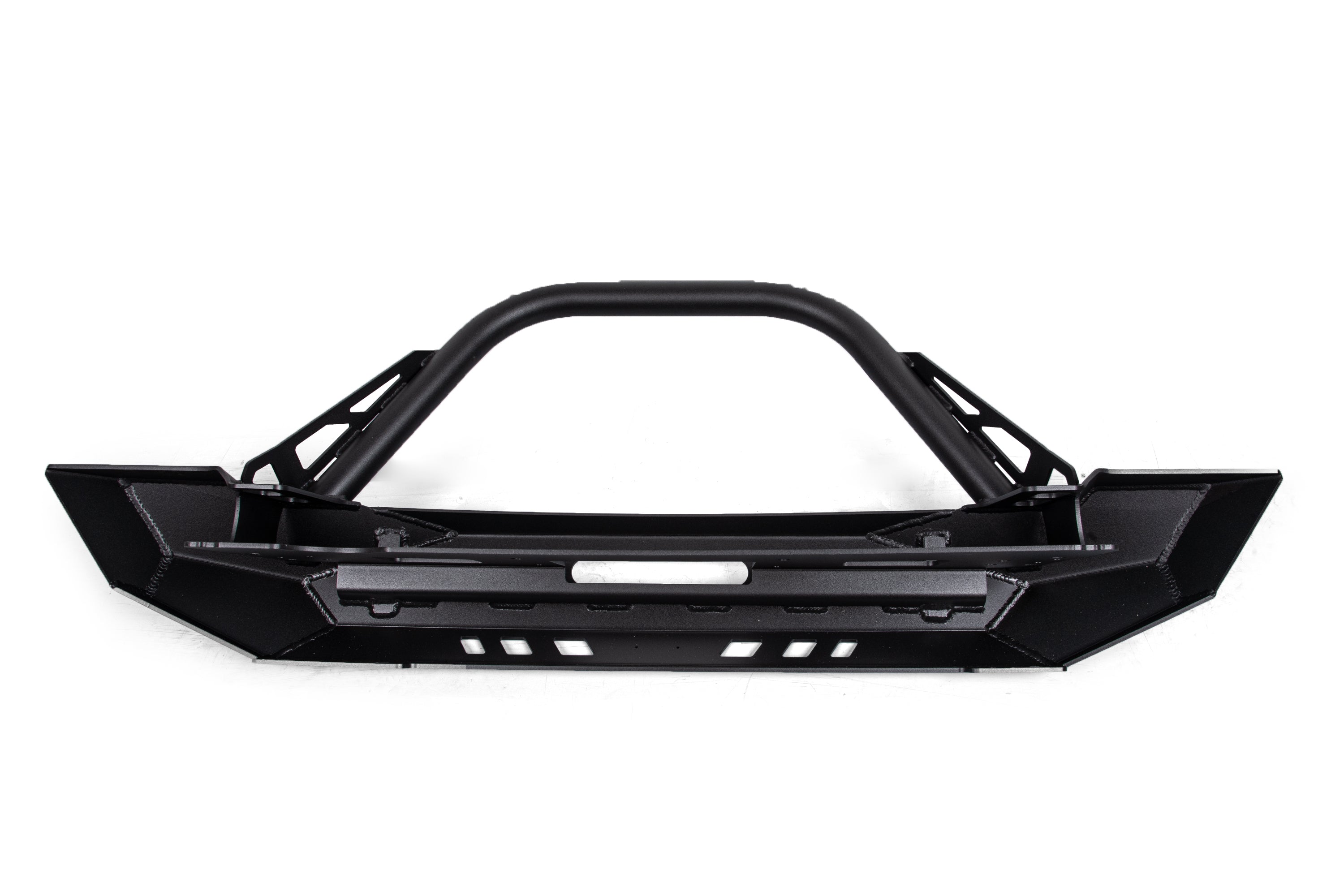 Pyro Mid-Width Front Bumper with Flat Top Stinger | Jeep Wrangler CJ/YJ/TJ -3