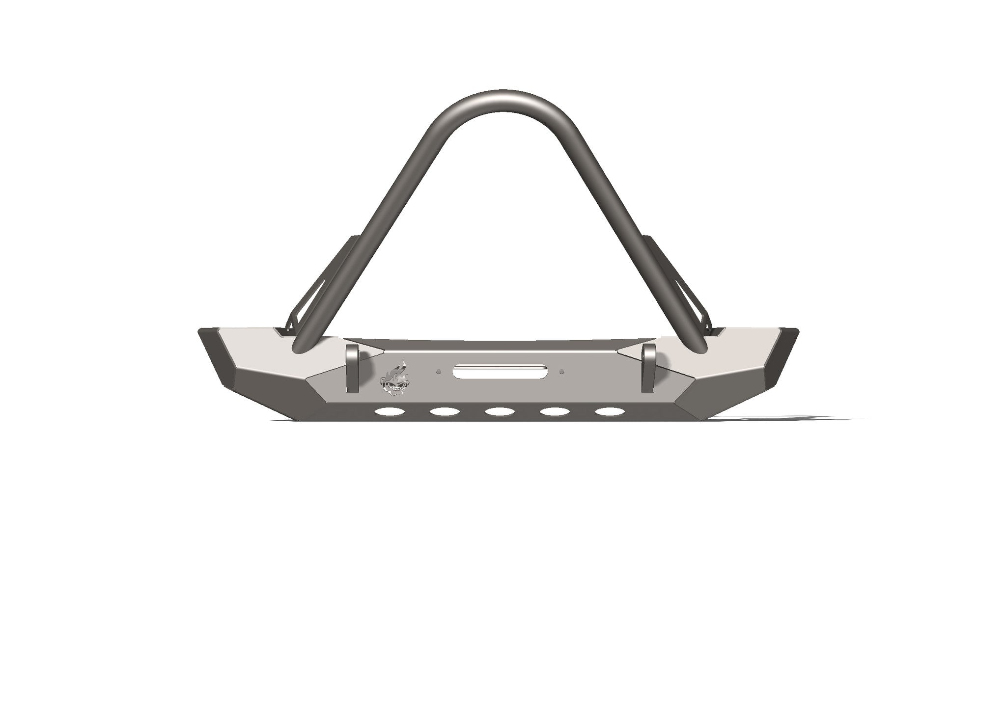 Pyro Mid-Width Front Bumper w/ Stinger | Jeep Wrangler CJ/YJ/TJ -2