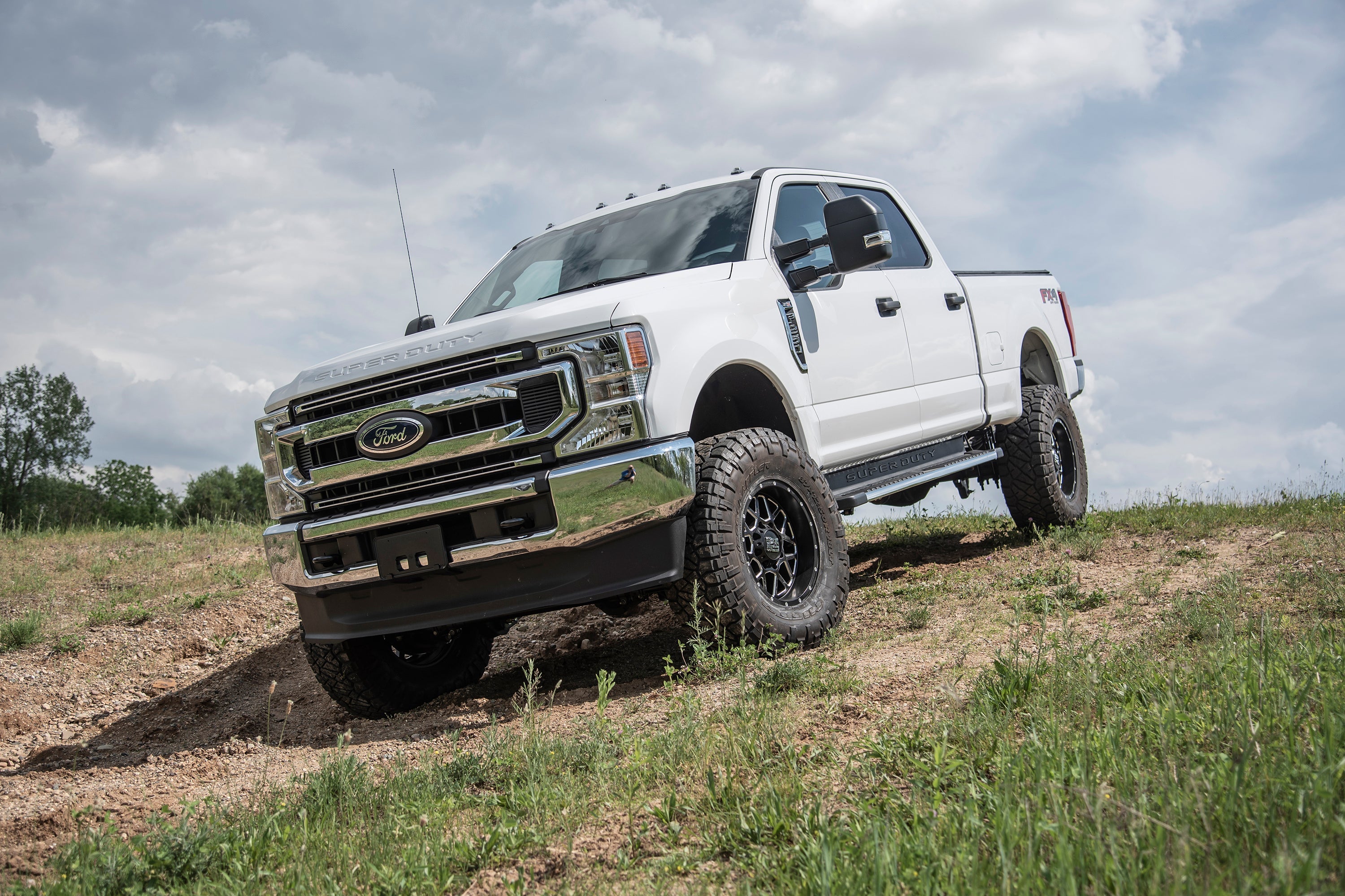 5 Inch Lift Kit w/ 4-Link | Ford F250/F350 Super Duty (20-22) 4WD | Gas -3