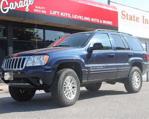 Jeep Grand Cherokee WJ 2" Coil Spring Suspension Lift Kit 1999-2004 -3