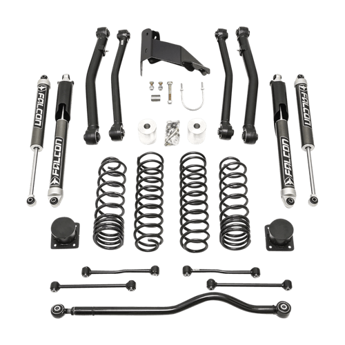 ReadyLift 20-23 for Jeep JT Gladiator Terrain Flex Max Arm Kit Falcon 2.1 Shocks