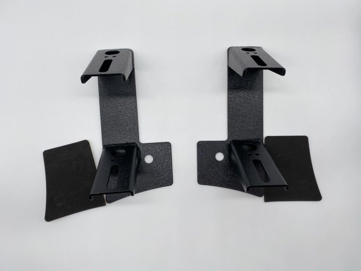 Code 4 LED Dual Pod Light Brackets For Jeep Wrangler JK/Pair