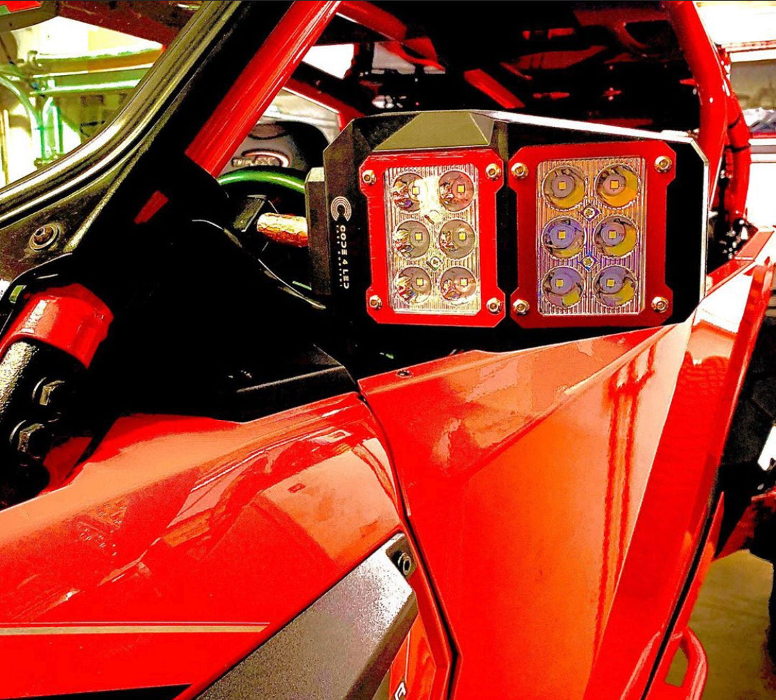 Code 4 LED Supply Universal Side Mirrors (C4-511U-DLM) -12