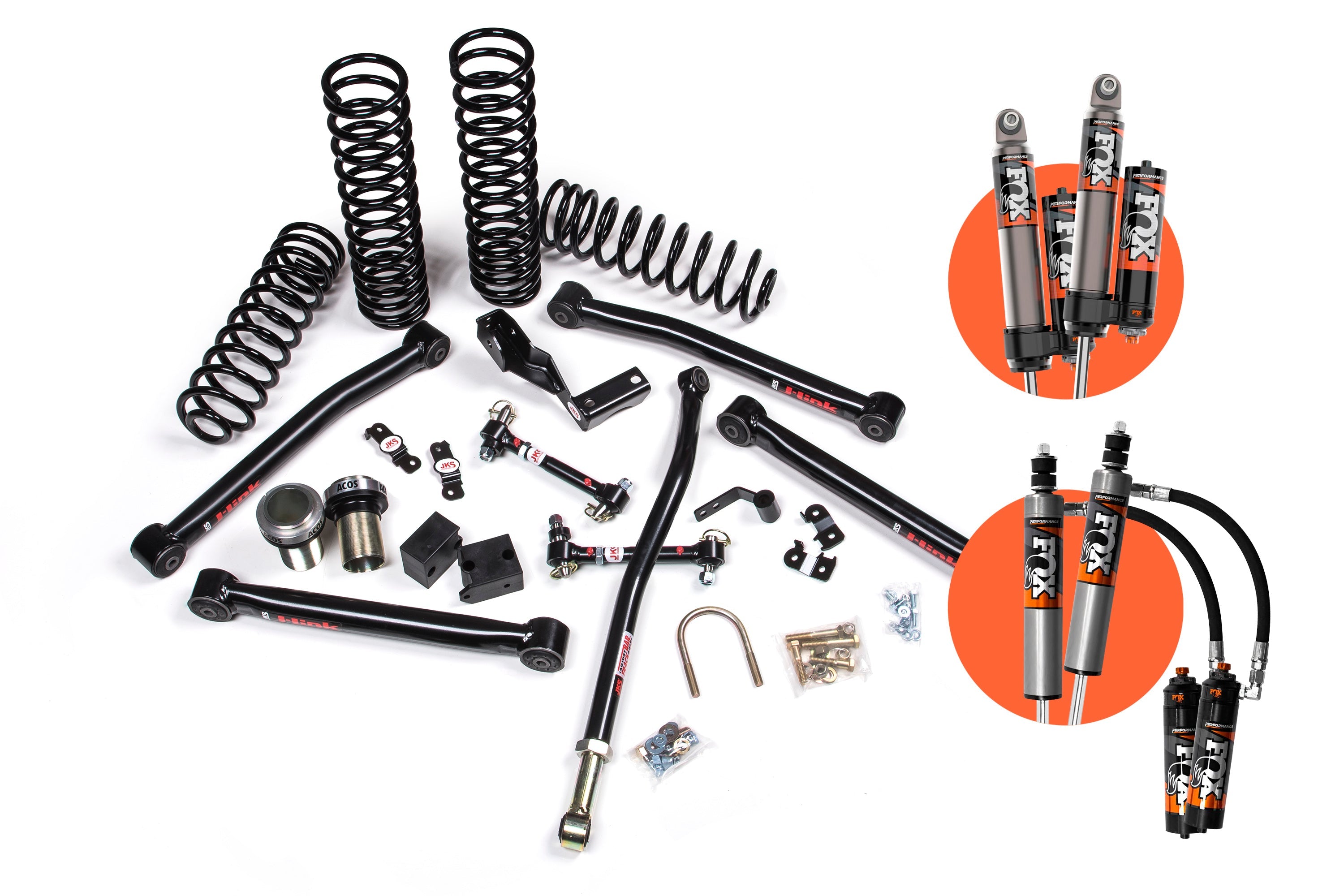 3.5" Lift Kit | J-Lander | Wrangler JK 4-Door -3