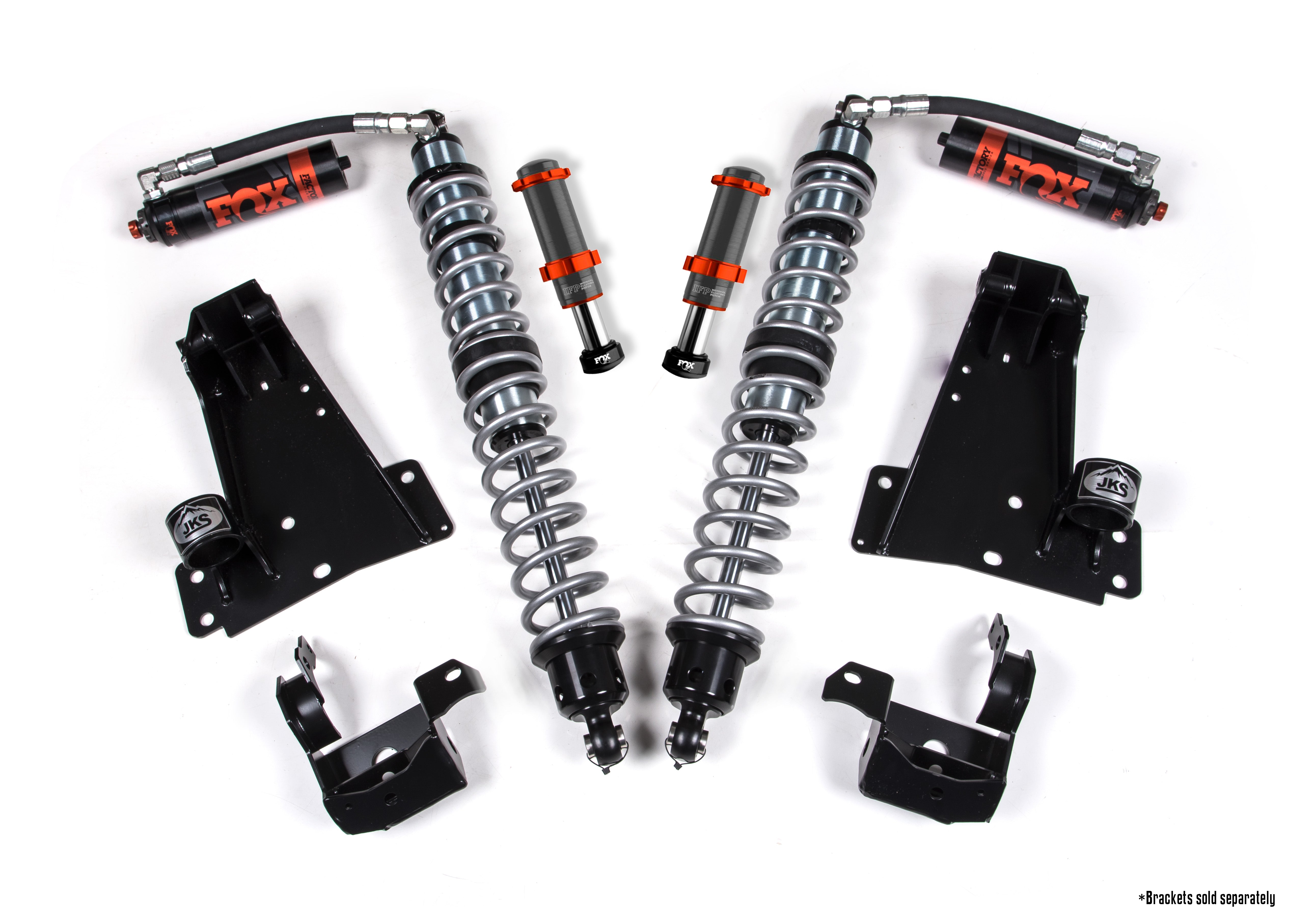 Coilover Conversion Kit with FOX 2.5 DSC Shocks | Front | Wrangler JL + Gladiator JT -4