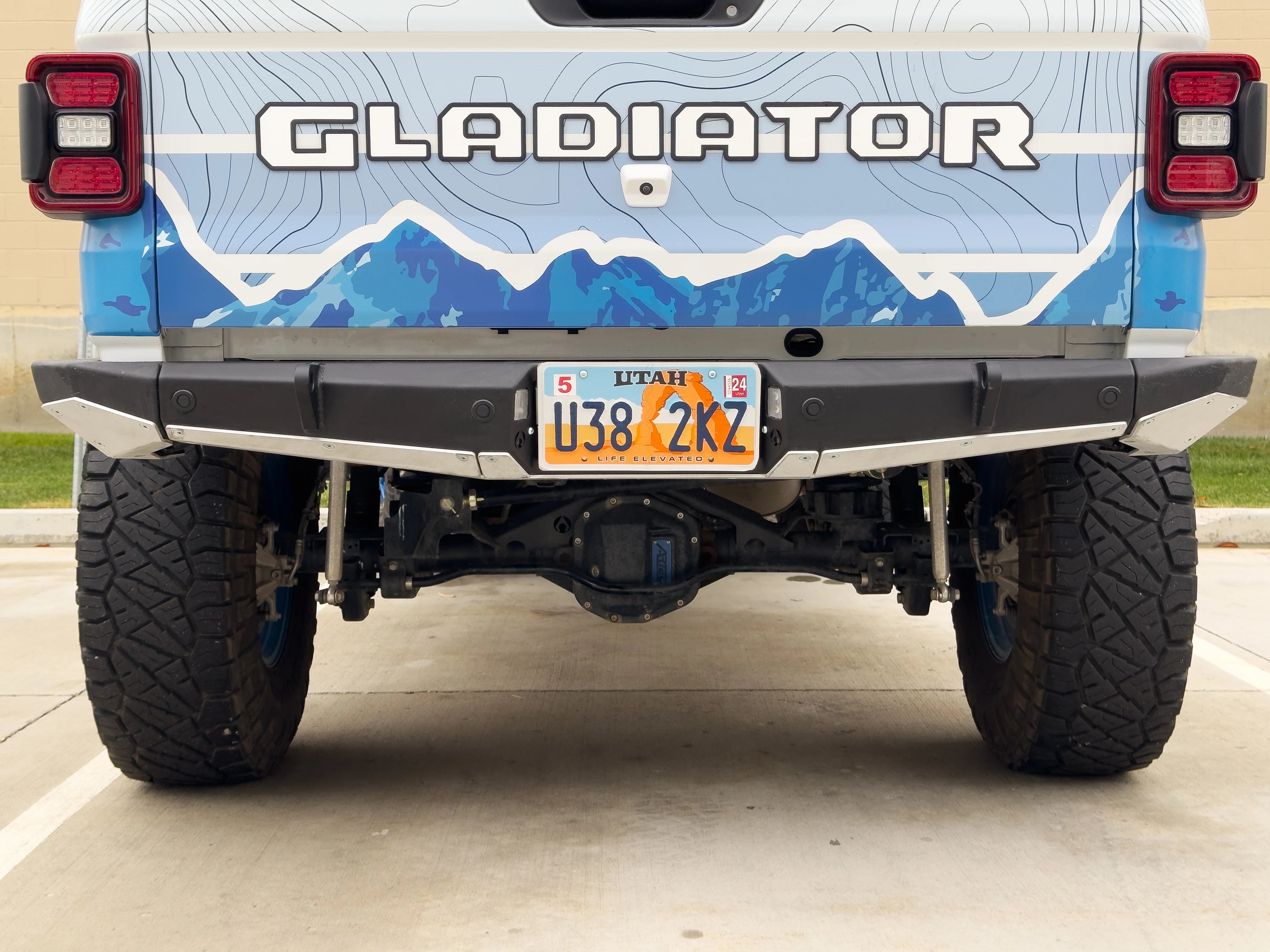 Artec No-Cut Gladiator Bumper Installed