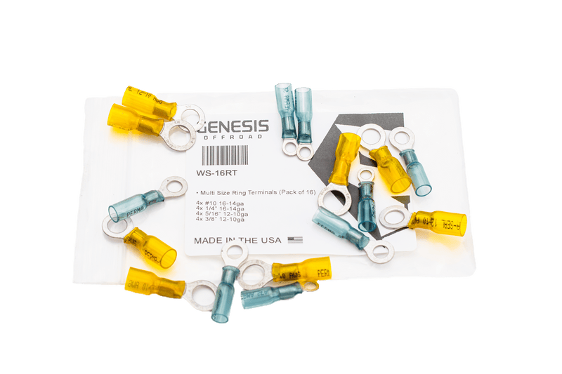 Genesis Offroad Multi-Size Ring Terminals